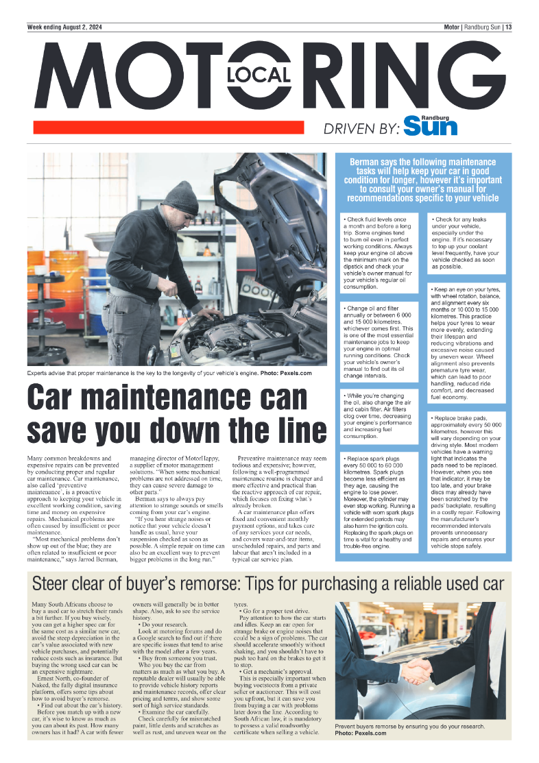Randburg Sun 2 August 2024 page 21