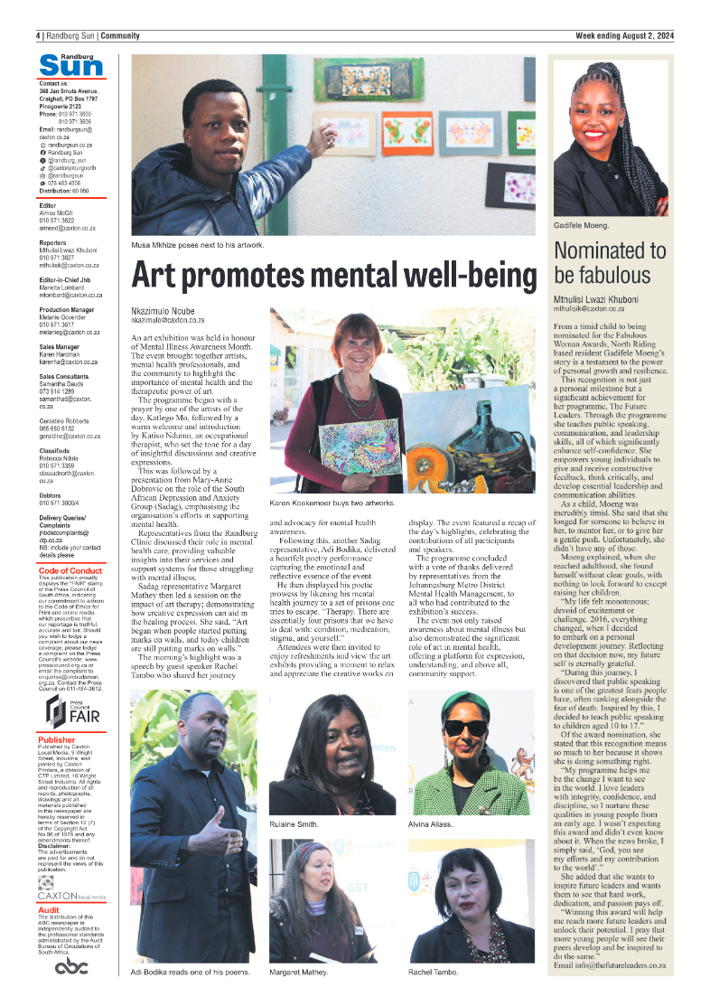 Randburg Sun 2 August 2024 page 4