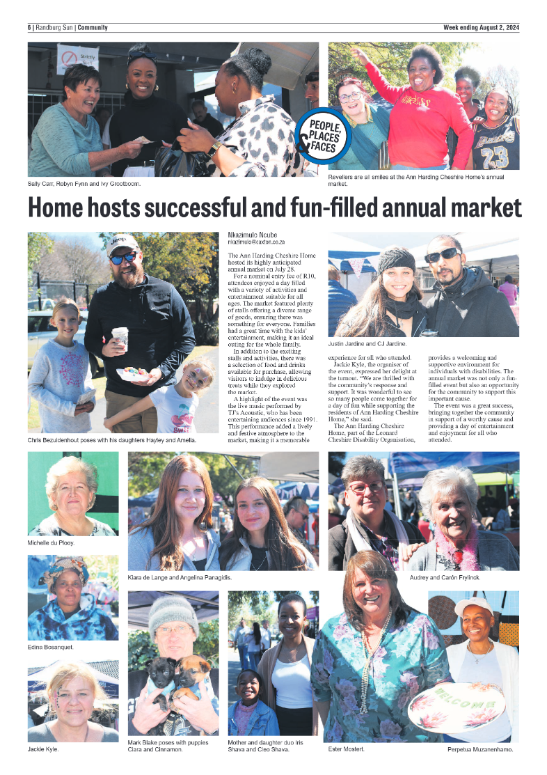 Randburg Sun 2 August 2024 page 6