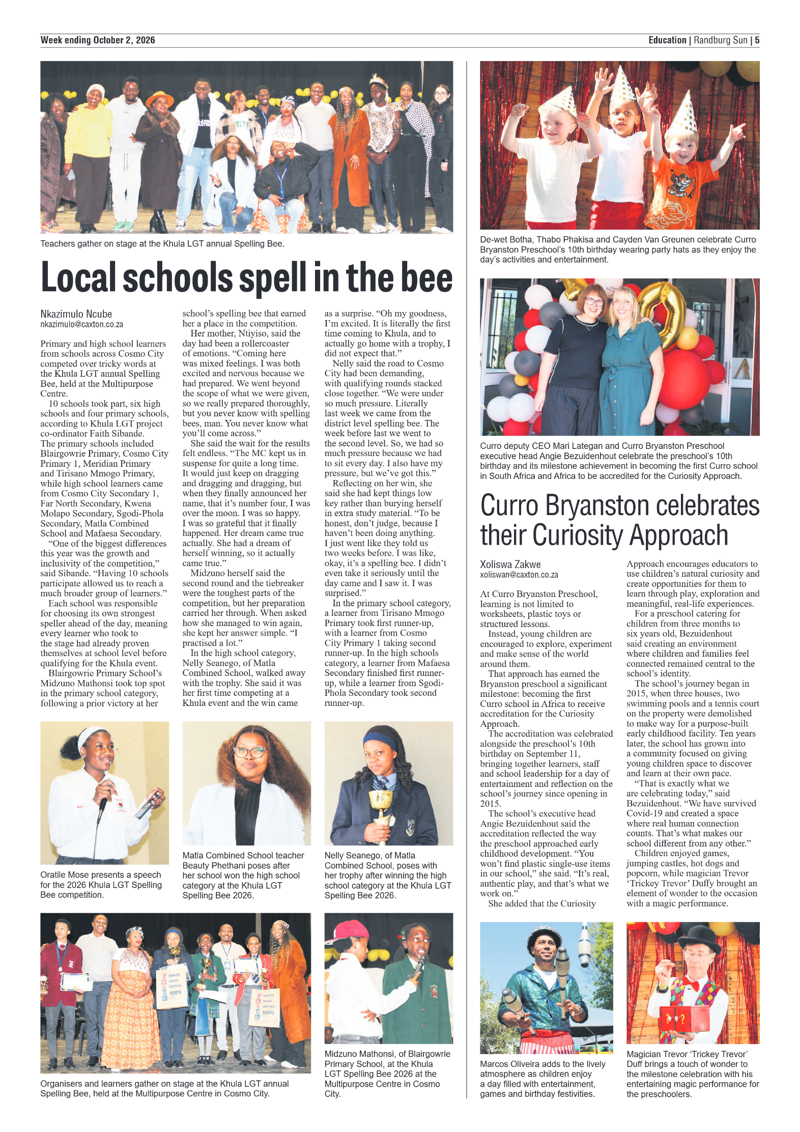 Randburg Sun 2 October 2026 page 5