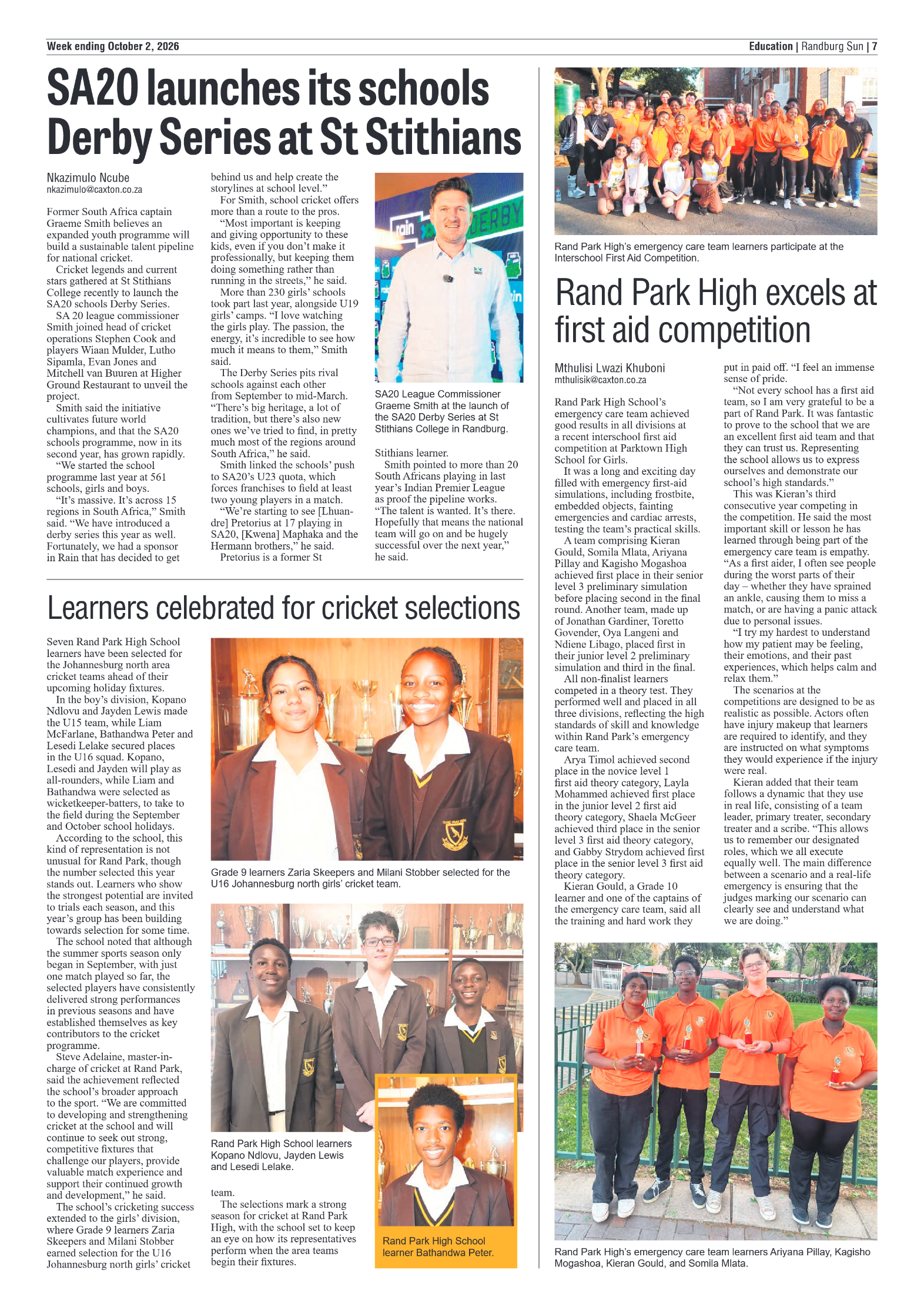 Randburg Sun 2 October 2026 page 7