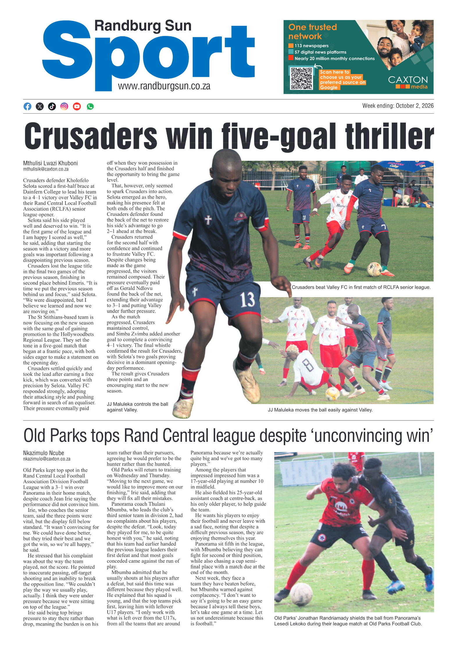 Randburg Sun 2 October 2026 page 8