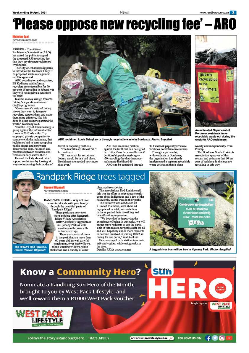 Randburg Sun 30 April 2021 page 3