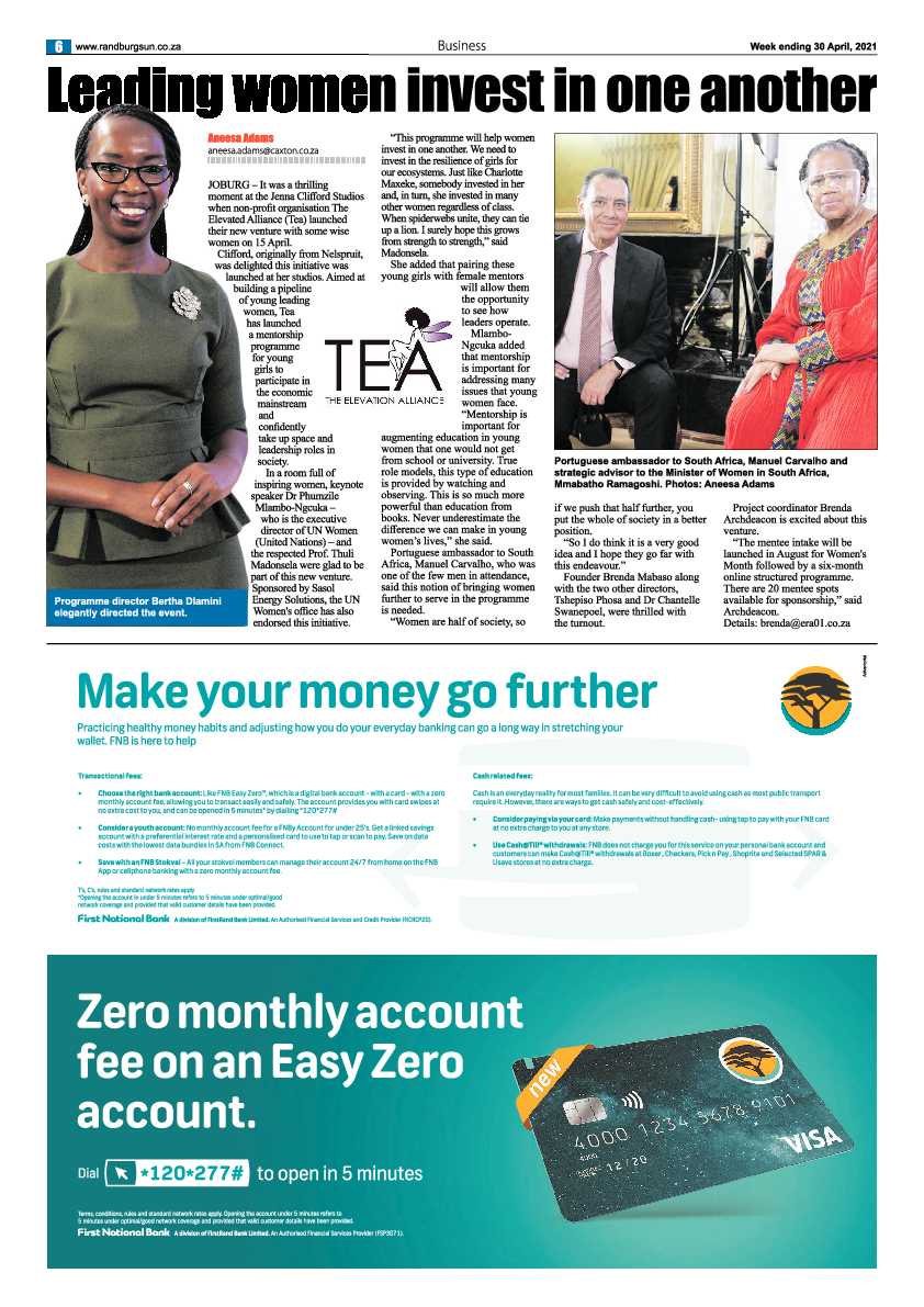 Randburg Sun 30 April 2021 page 6