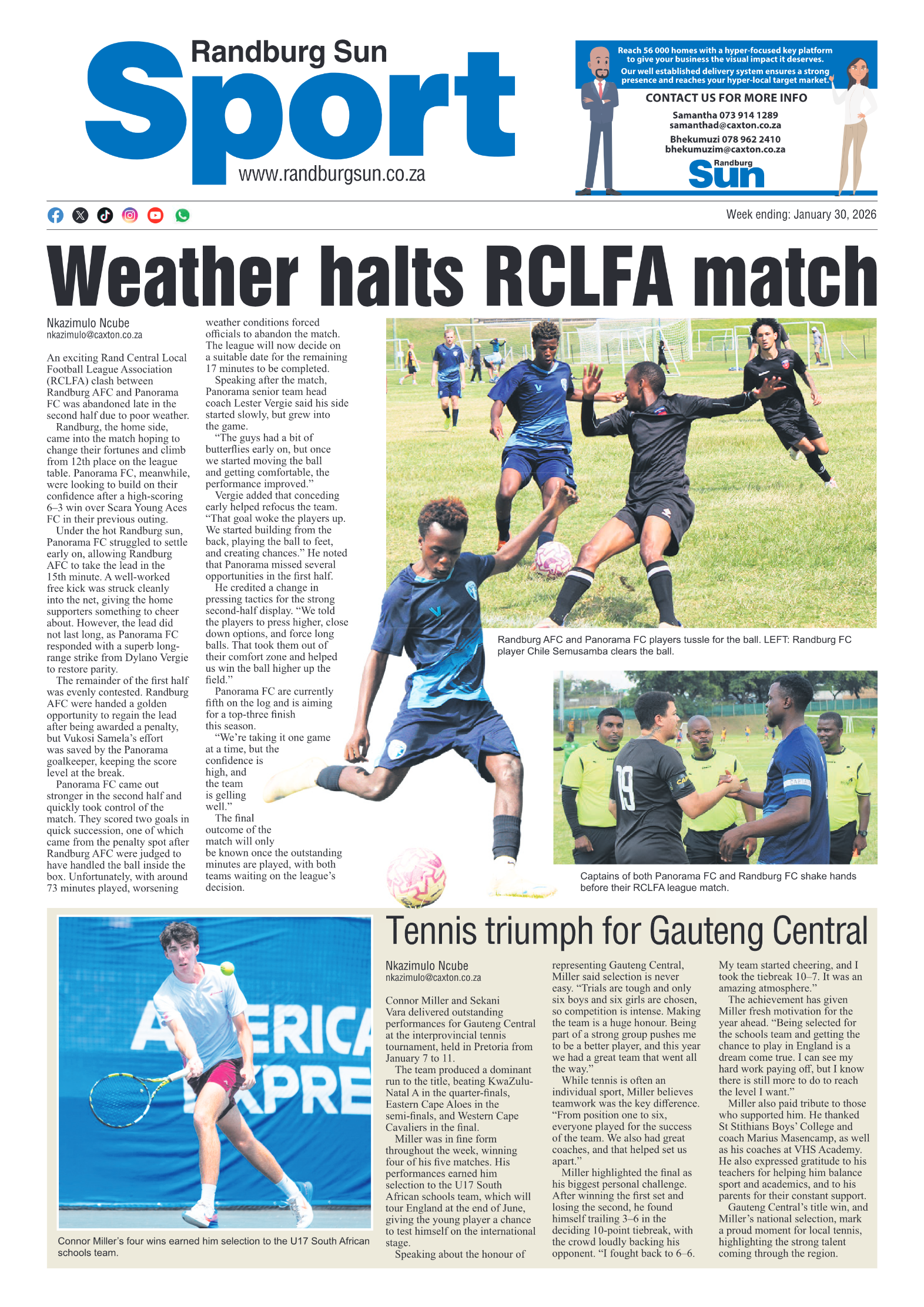 Randburg Sun 30 January 2026 page 12