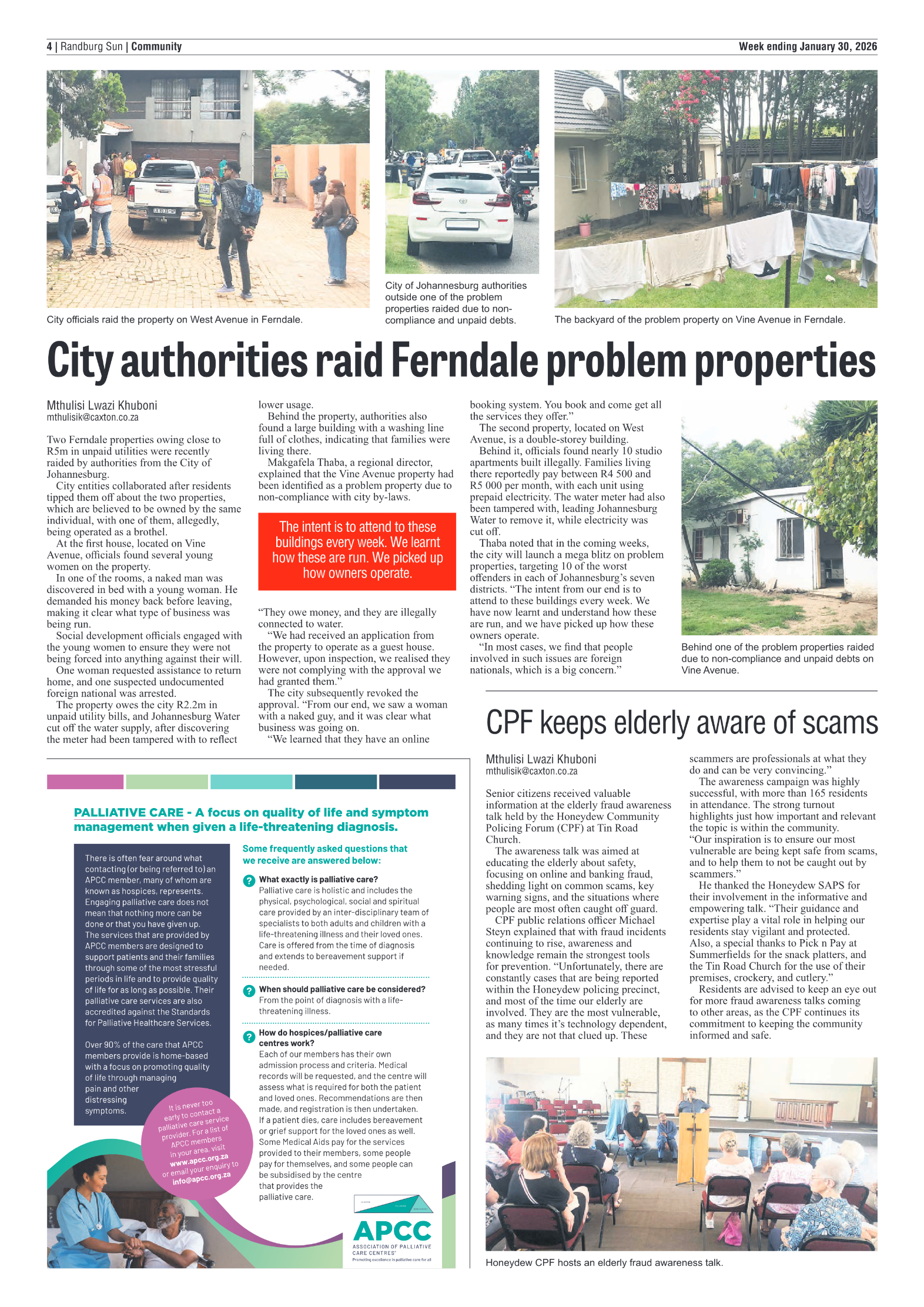 Randburg Sun 30 January 2026 page 4