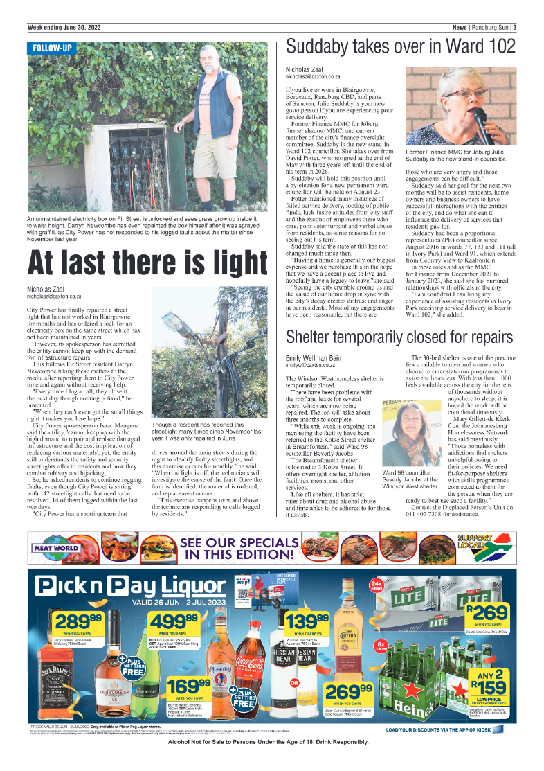 Randburg Sun 30 June 2023 page 3