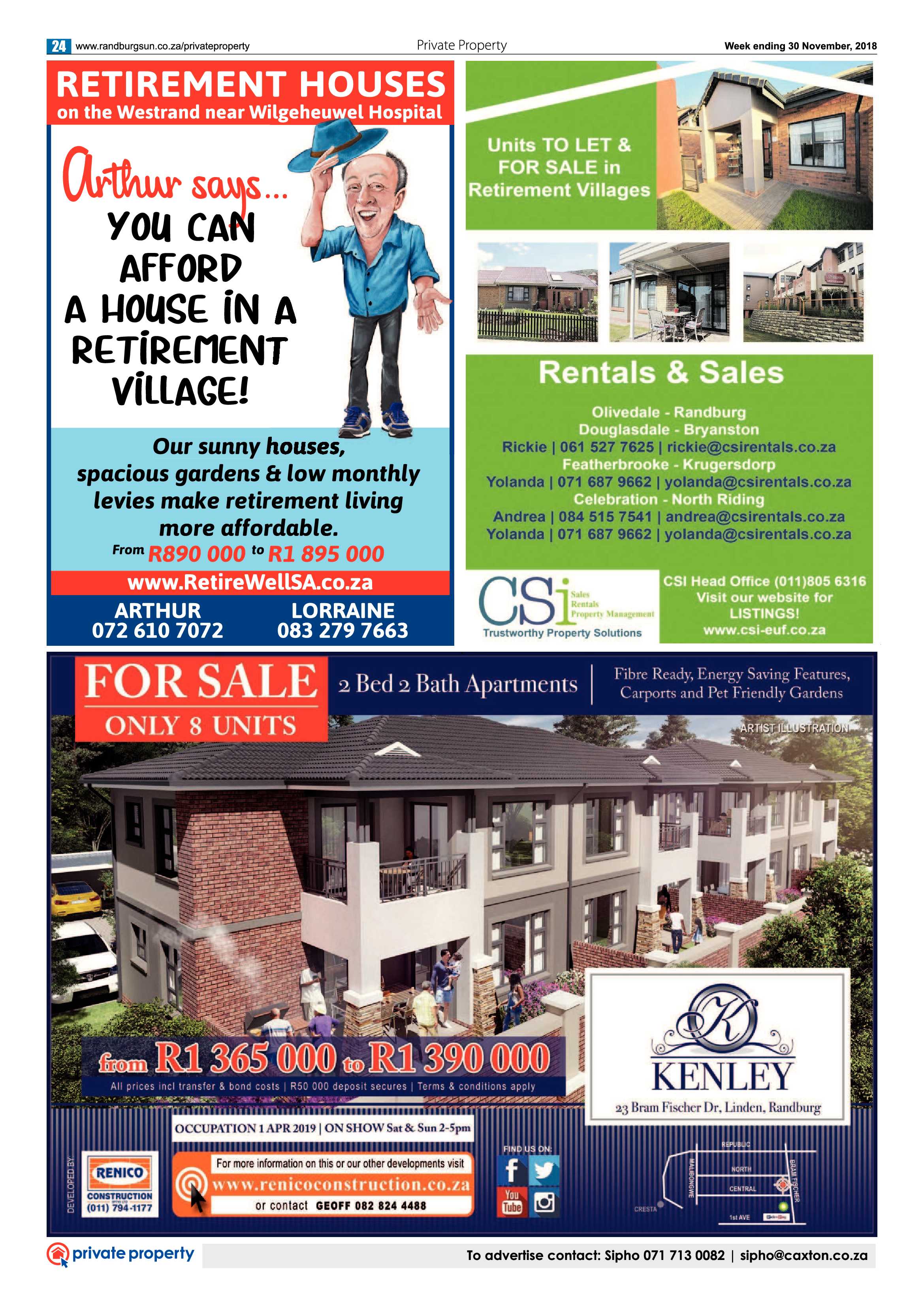 Randburg Sun 30 November 2018 page 24