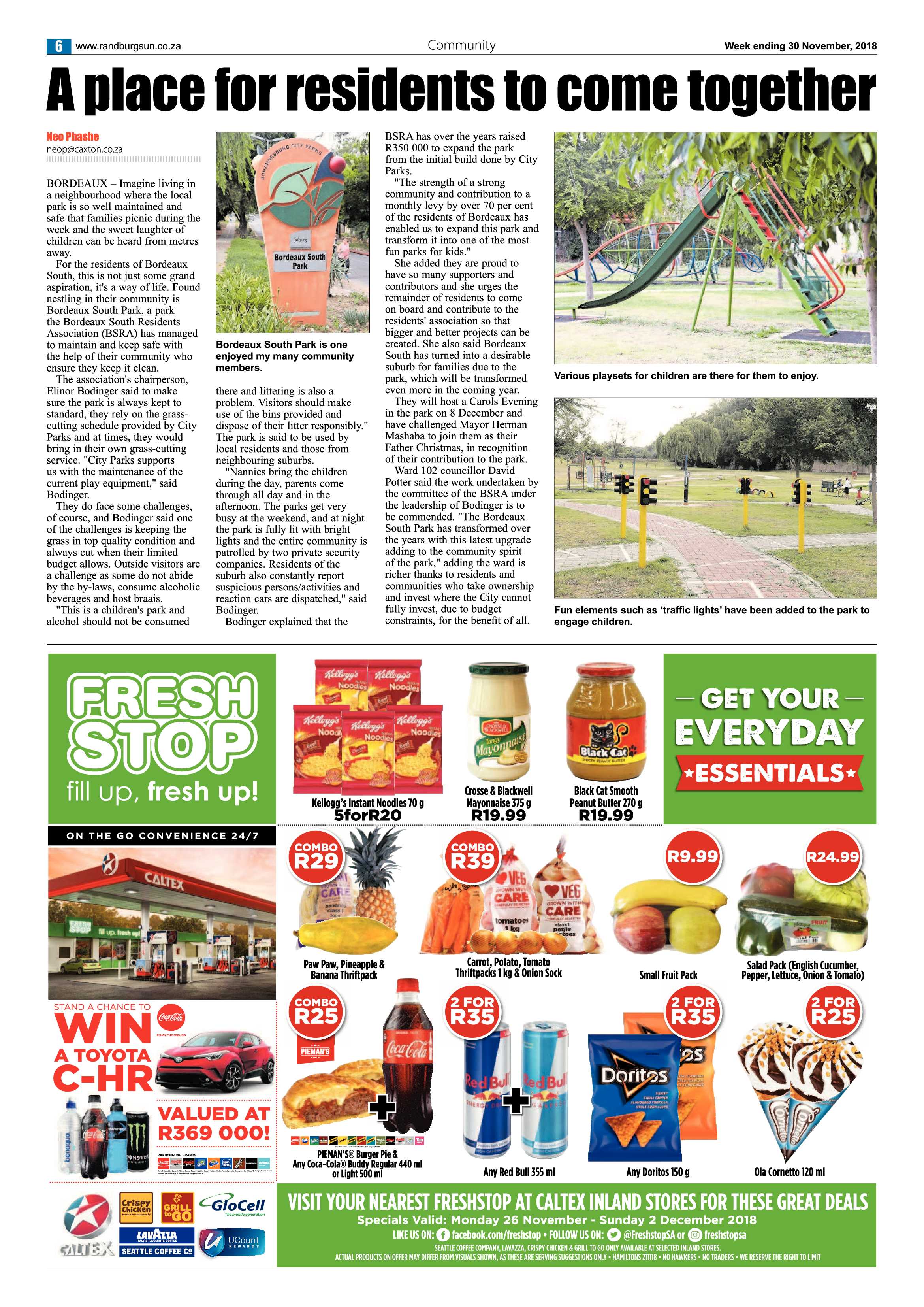Randburg Sun 30 November 2018 page 6