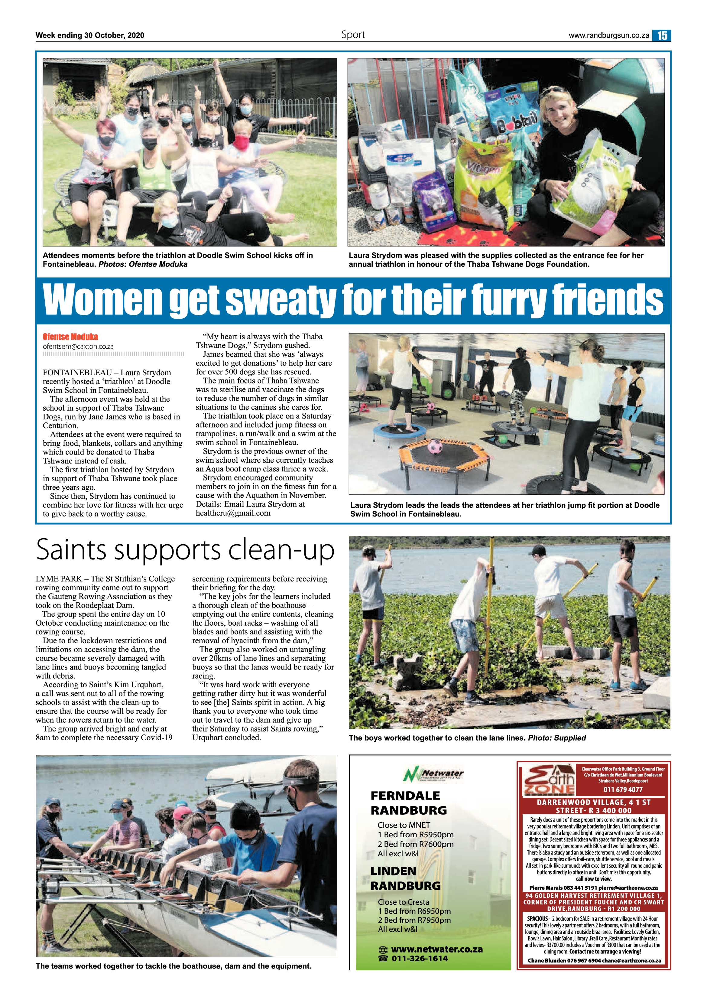 Randburg Sun 30 October 2020 page 15