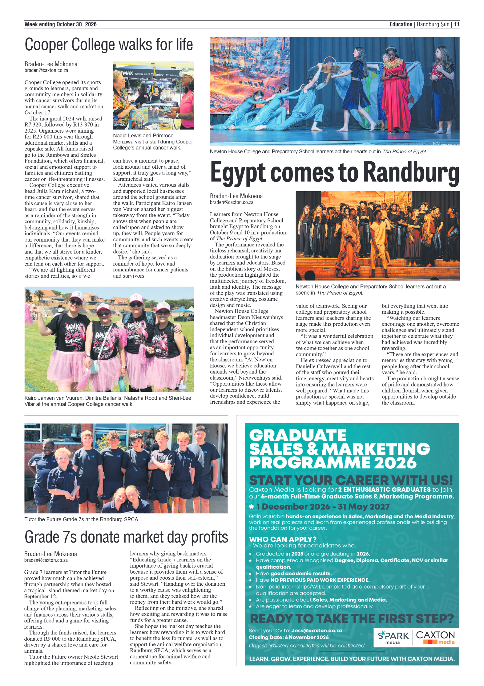 Randburg Sun 30 October 2026 page 11
