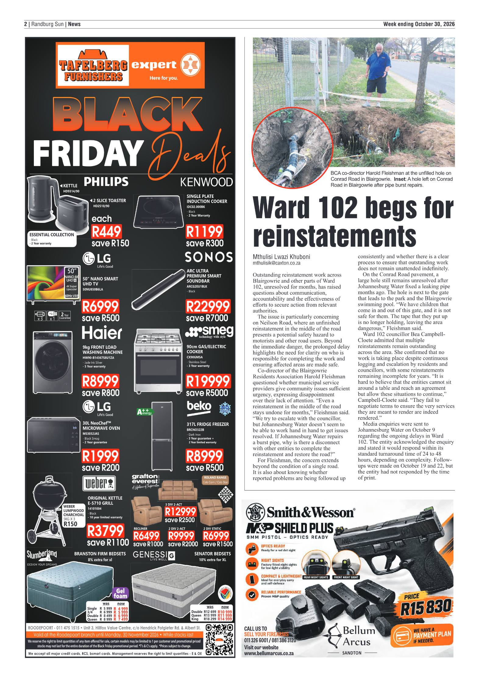 Randburg Sun 30 October 2026 page 2