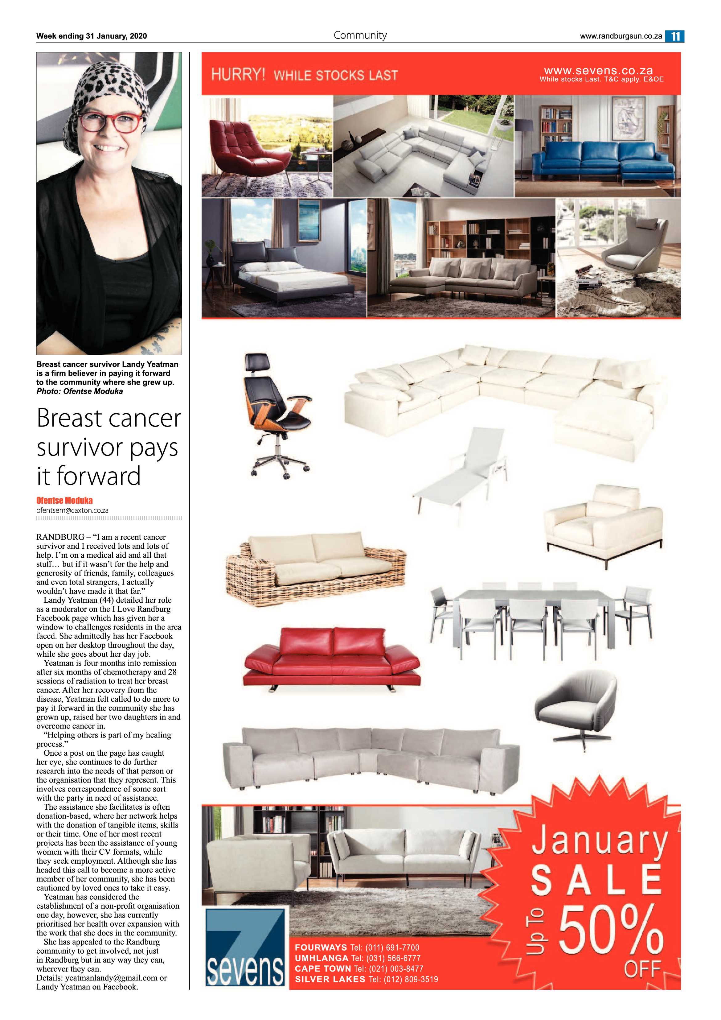 Randburg Sun 31 January 2020 page 11