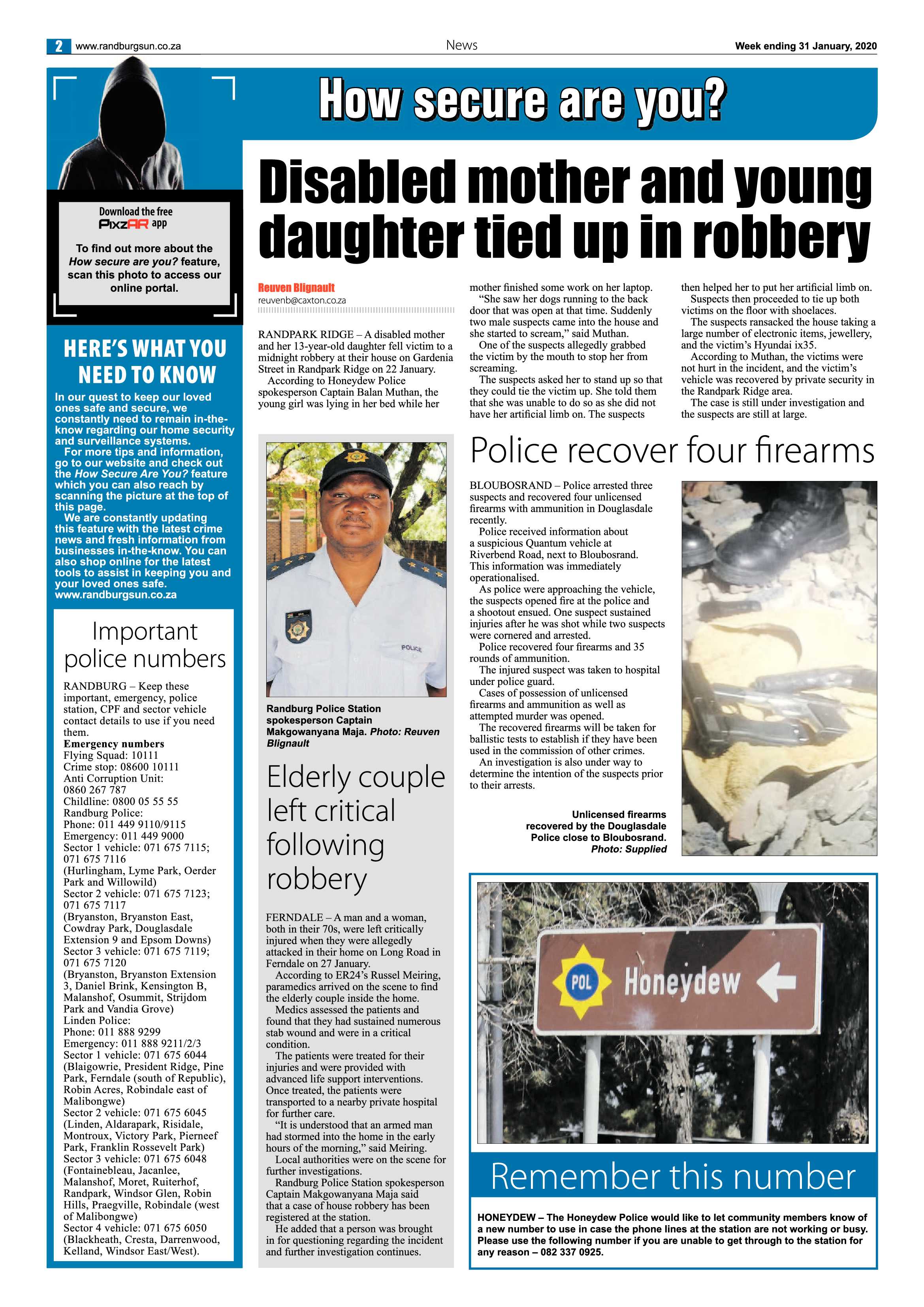 Randburg Sun 31 January 2020 page 2