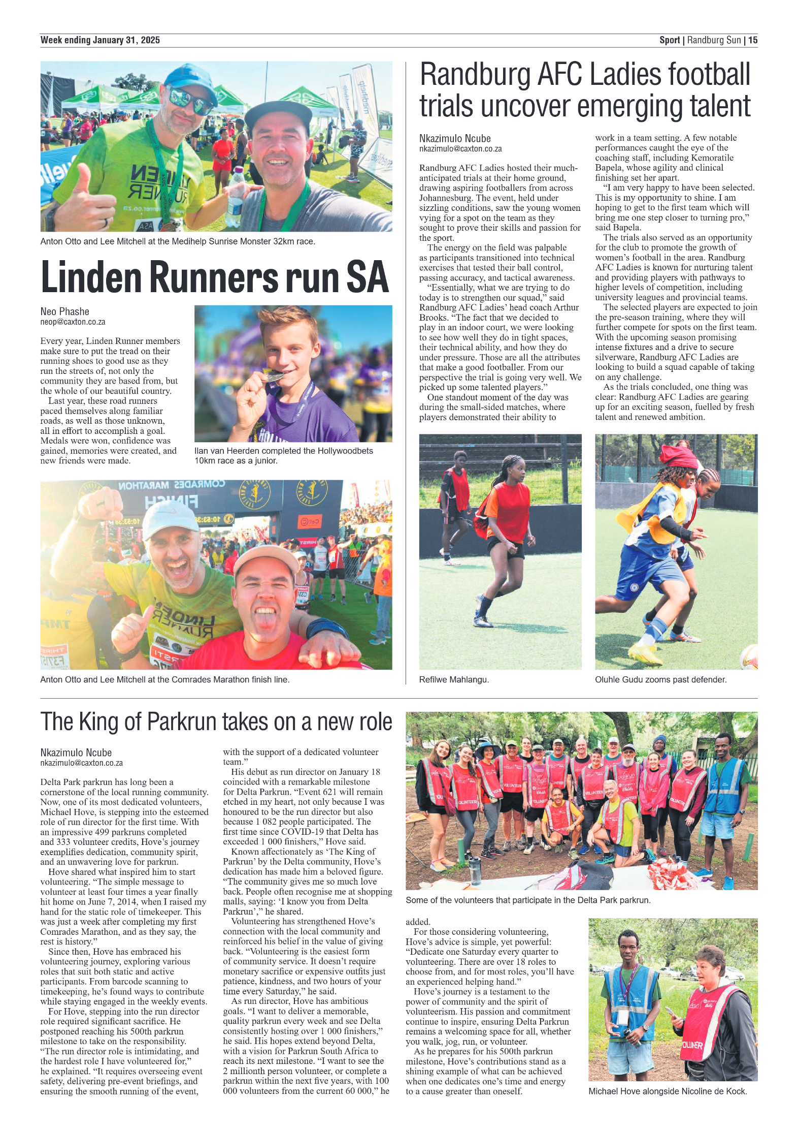 Randburg Sun 31 January 2025 page 15