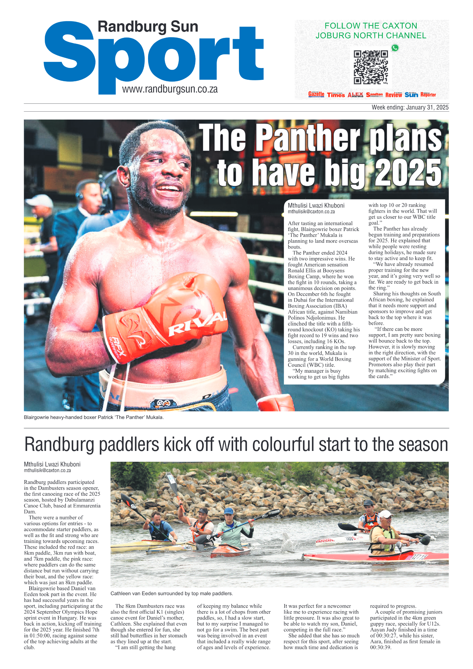 Randburg Sun 31 January 2025 page 16