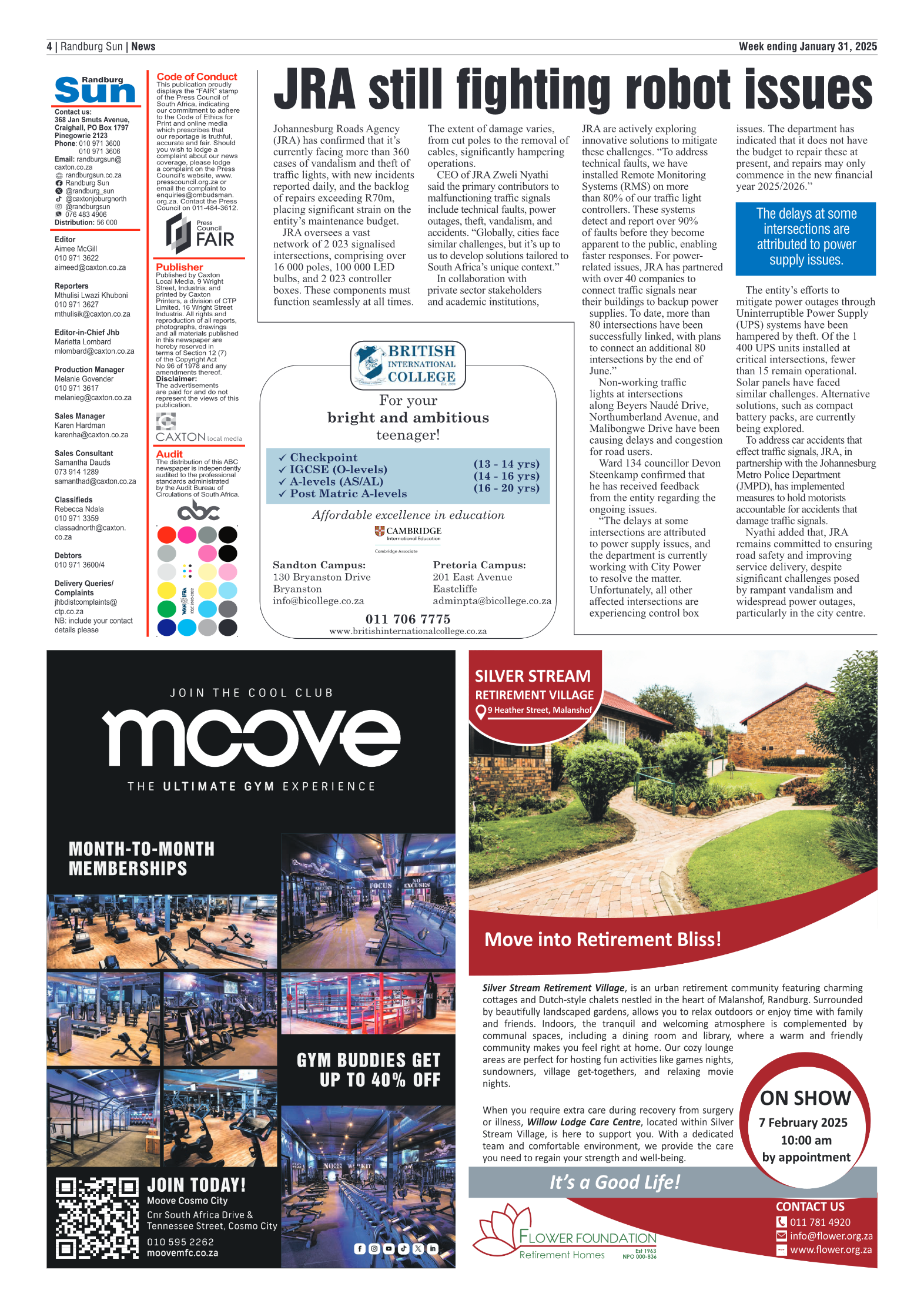 Randburg Sun 31 January 2025 page 4