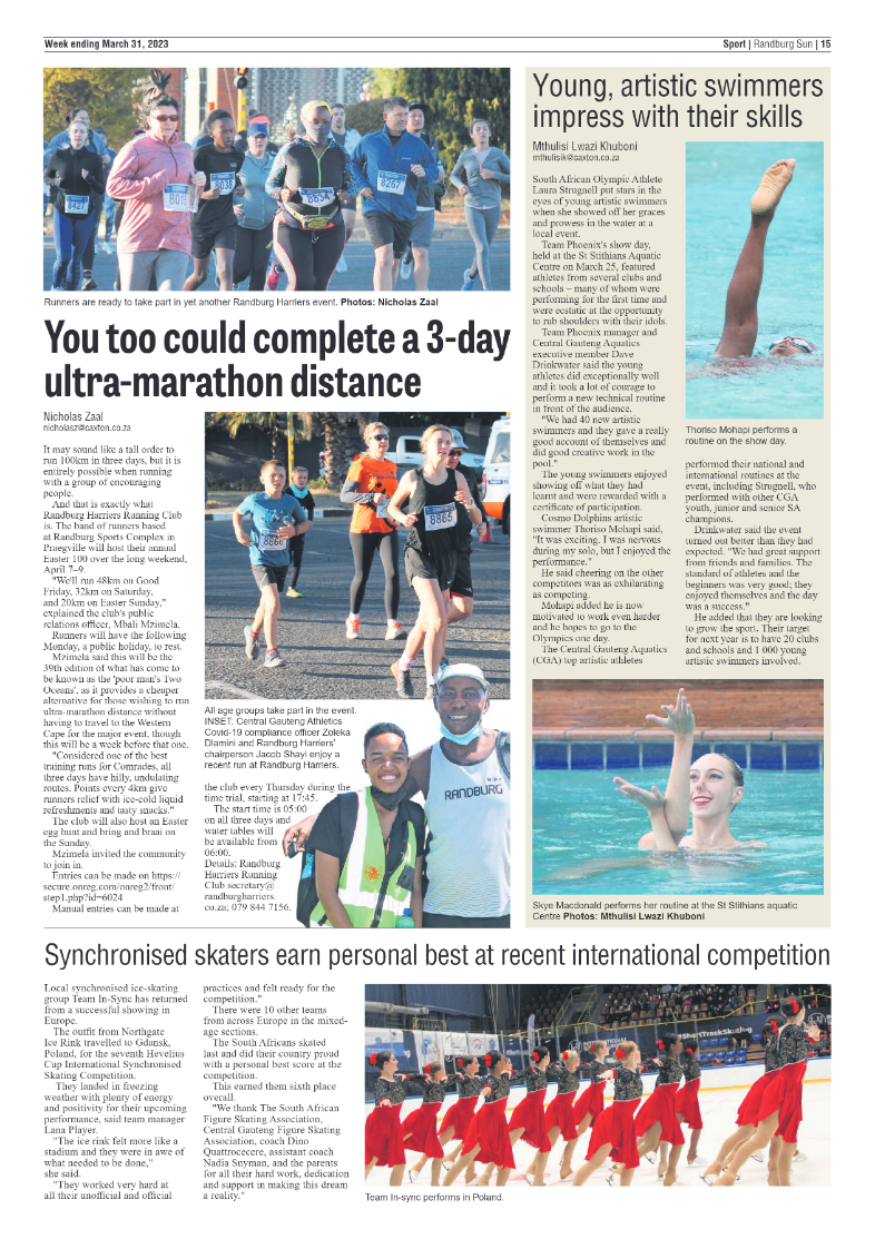 Randburg Sun 31 March 2023 page 15
