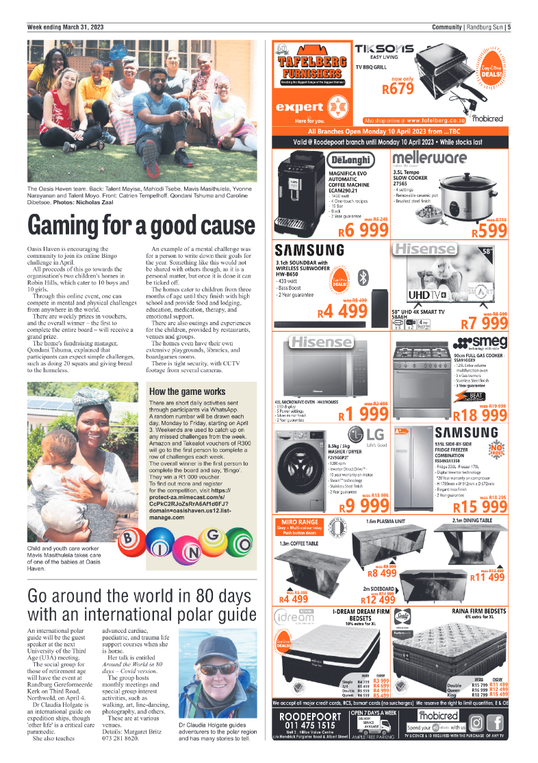 Randburg Sun 31 March 2023 page 5