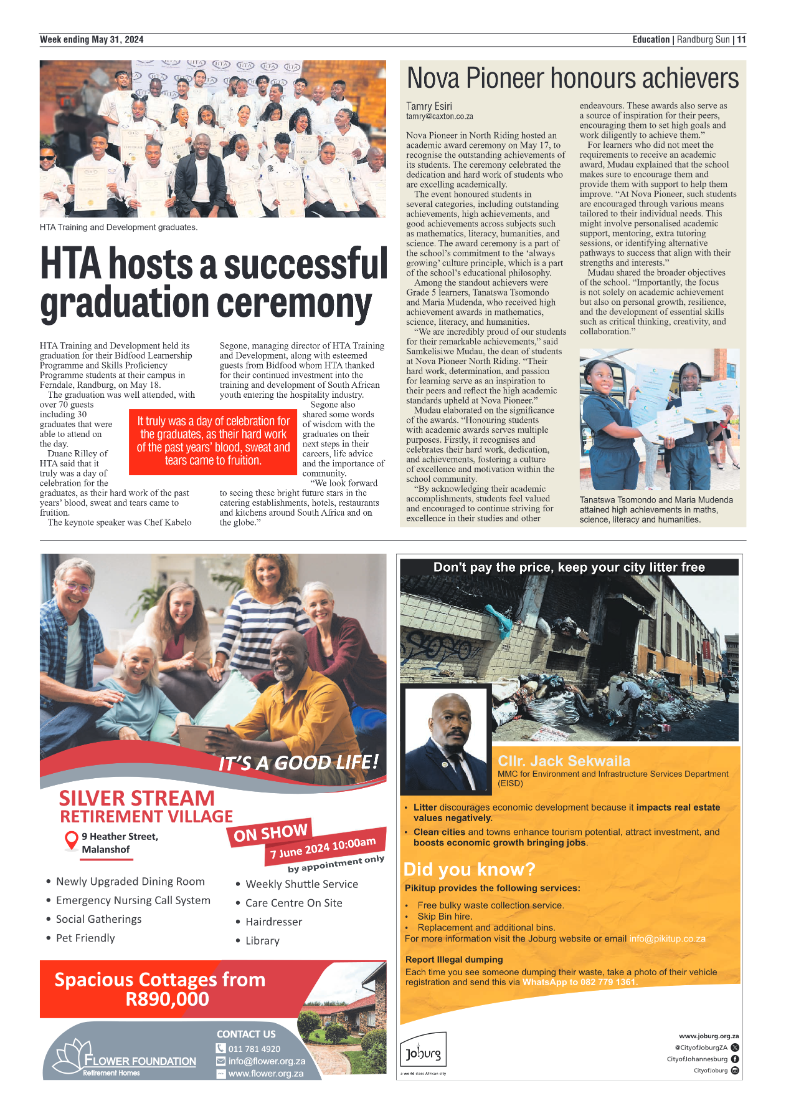 Randburg Sun 31 May 2024 page 11