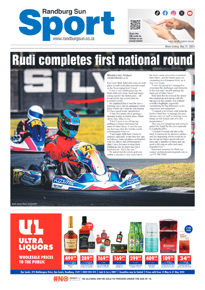 Randburg Sun 31 May 2024 page 16