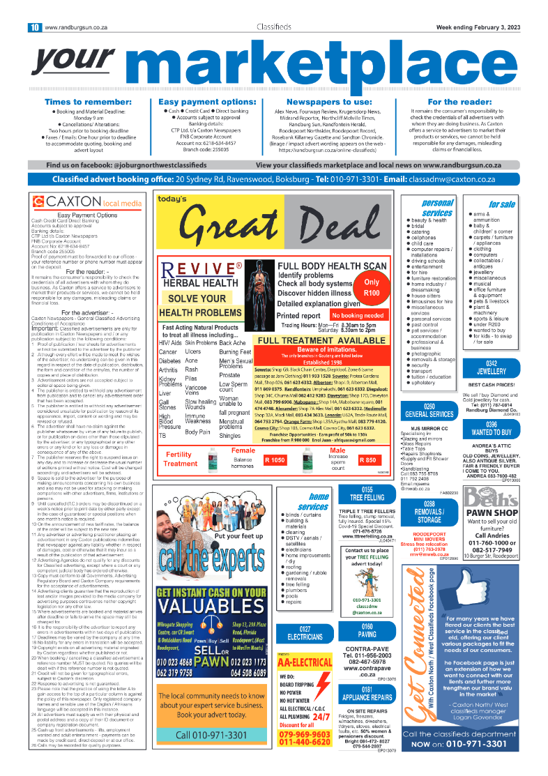 Randburg Sun 3 Feb 2023 page 10
