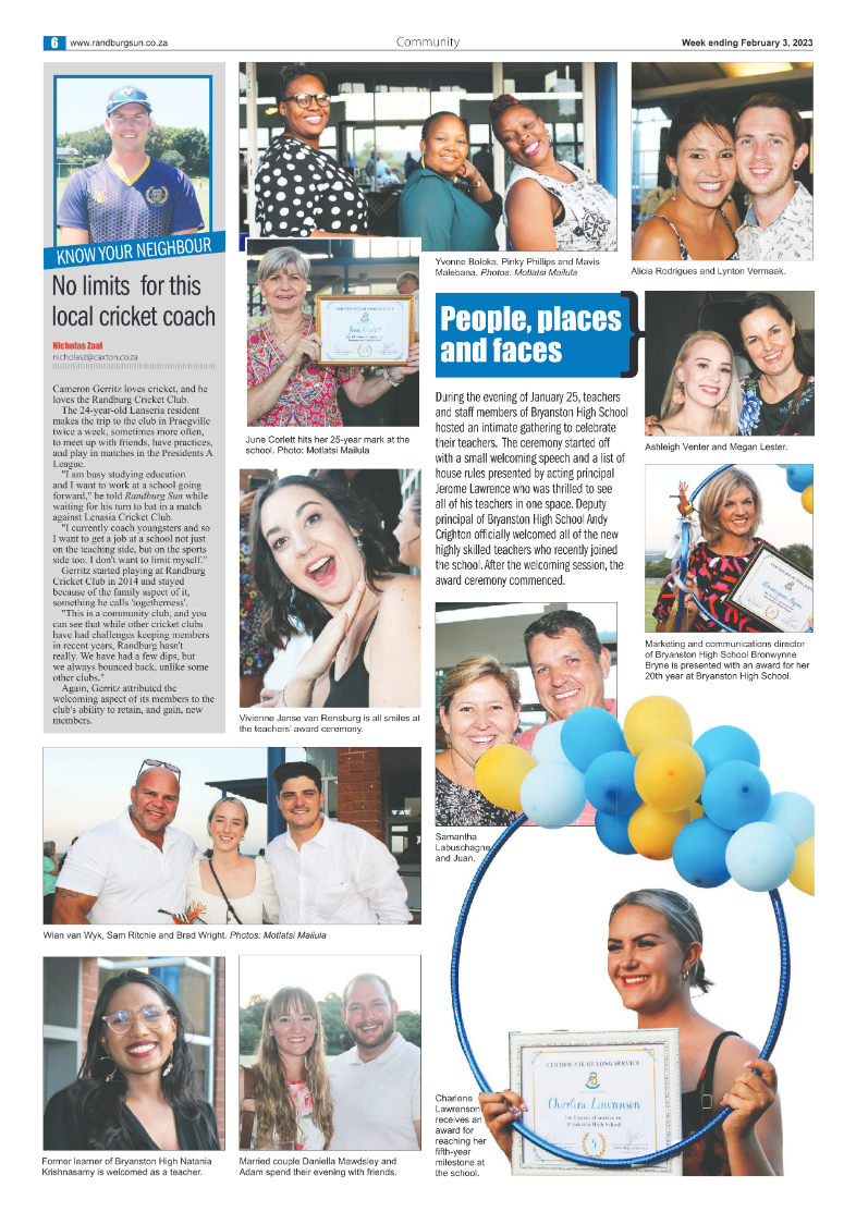 Randburg Sun 3 Feb 2023 page 6