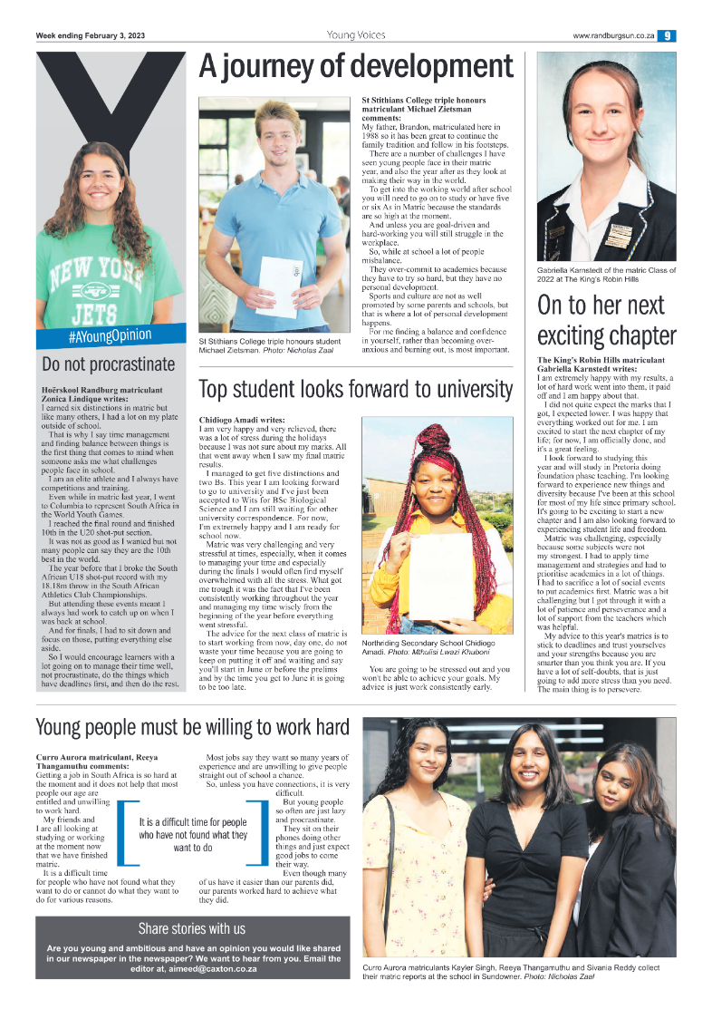 Randburg Sun 3 Feb 2023 page 9