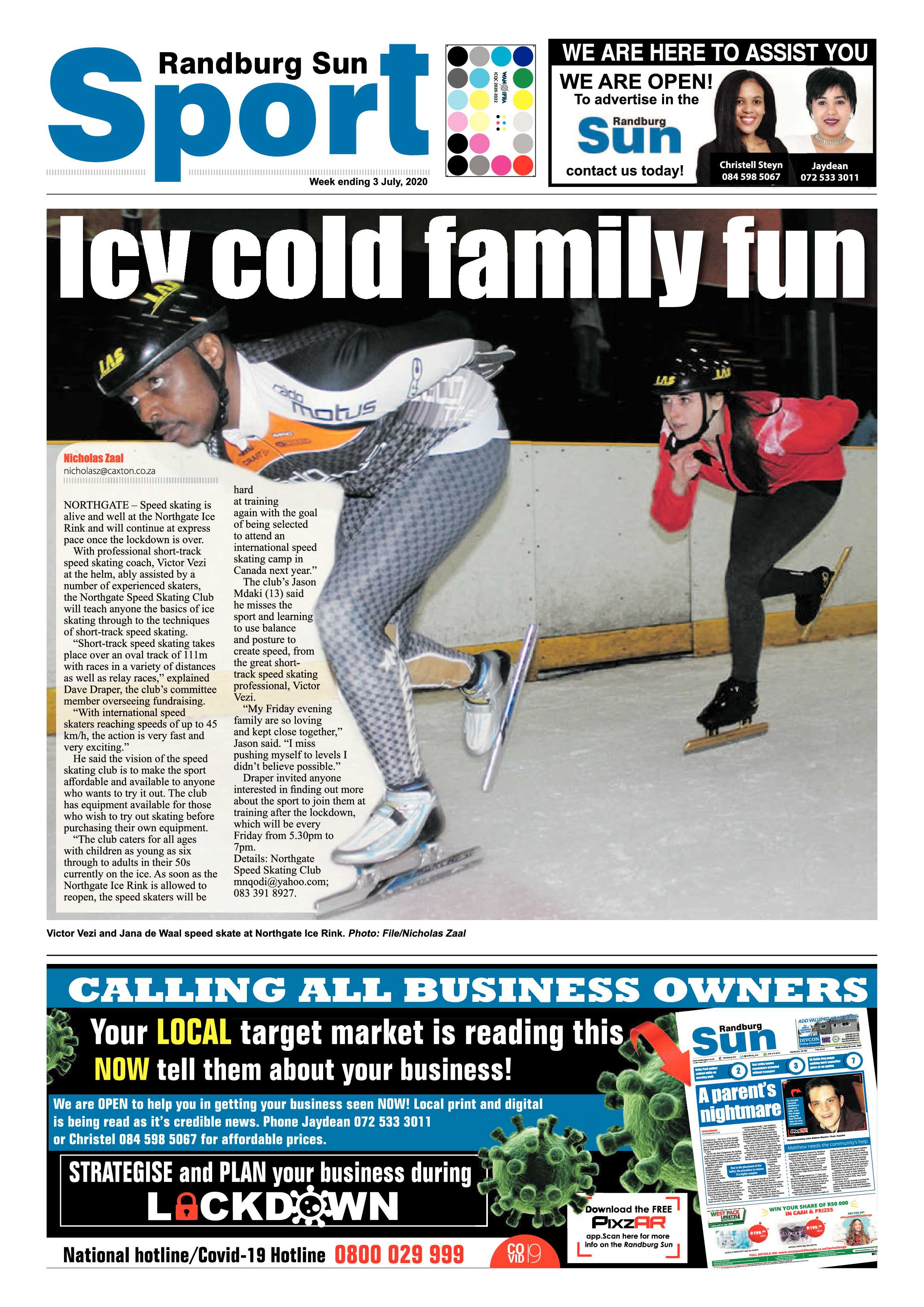 Randburg Sun 3 July 2020 page 12