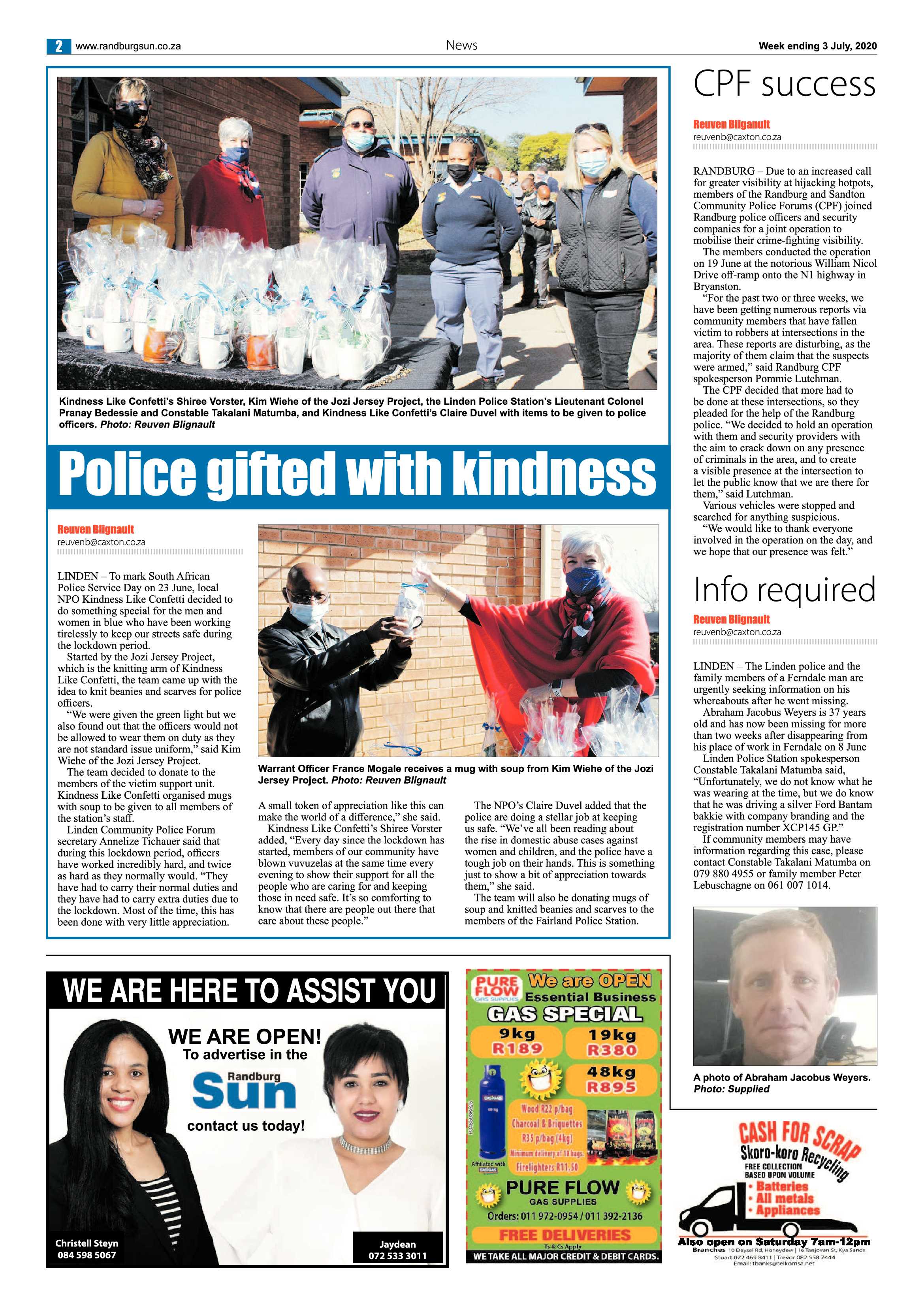 Randburg Sun 3 July 2020 page 2