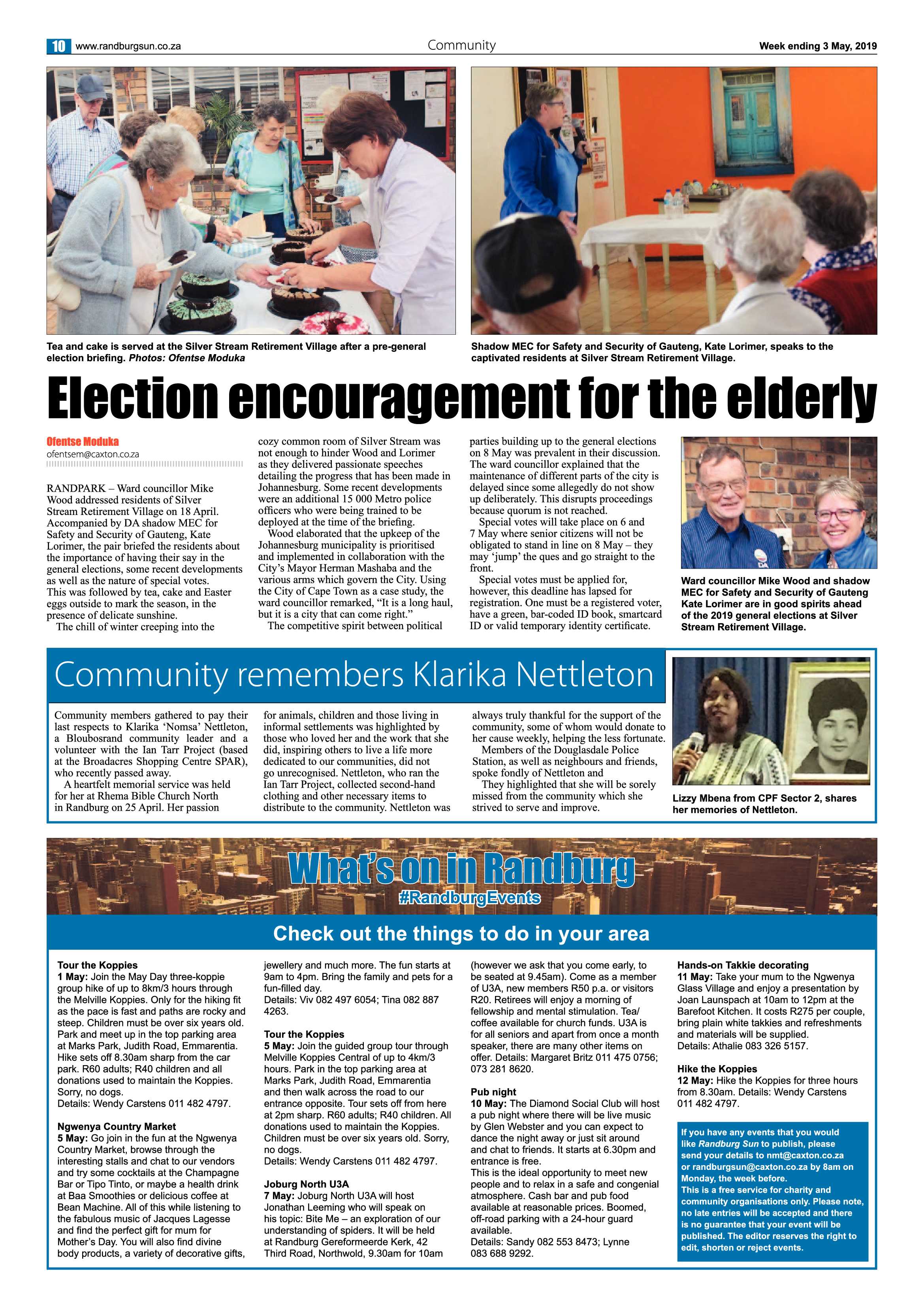 Randburg Sun 3 May, 2019 page 10