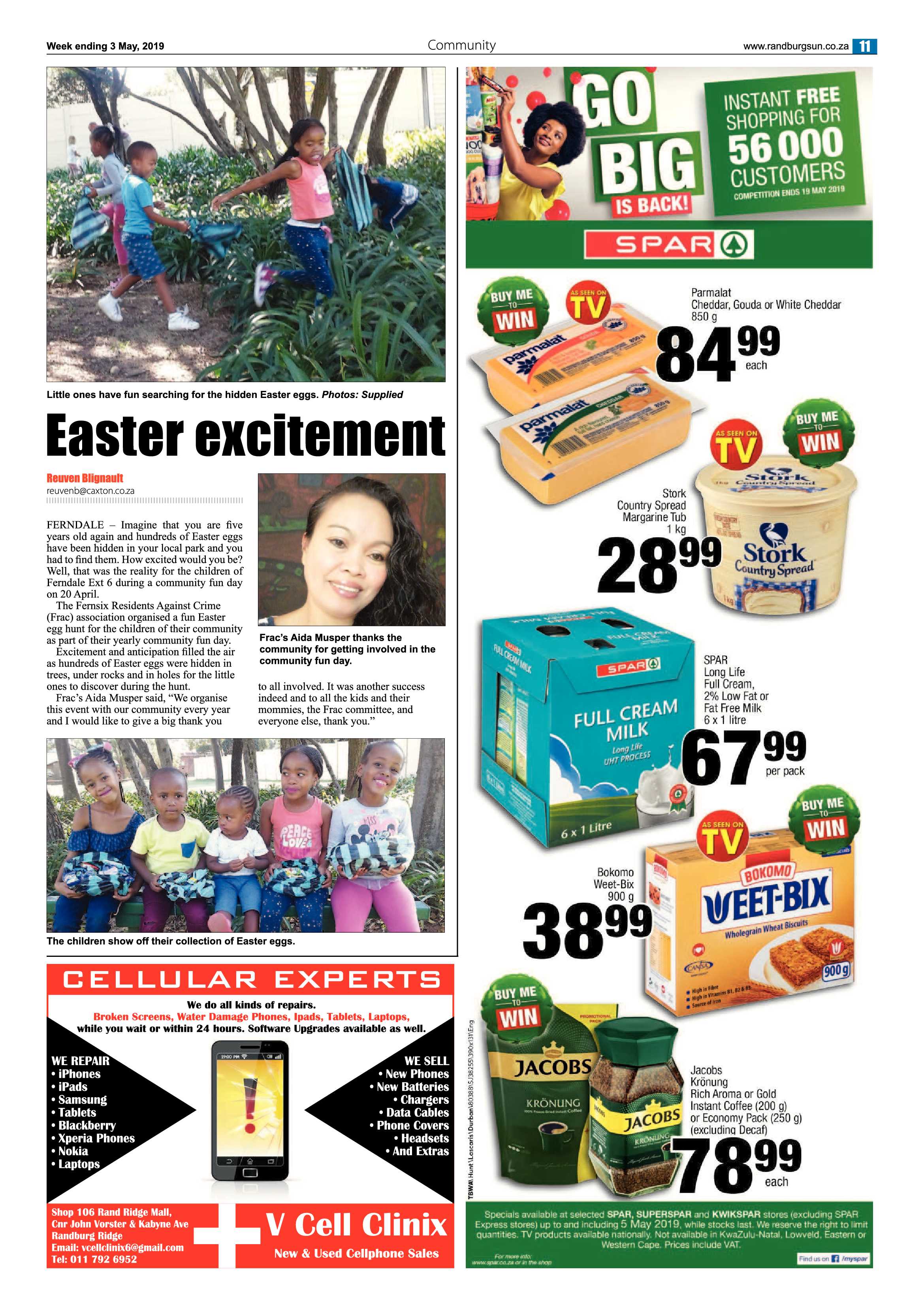 Randburg Sun 3 May, 2019 page 11