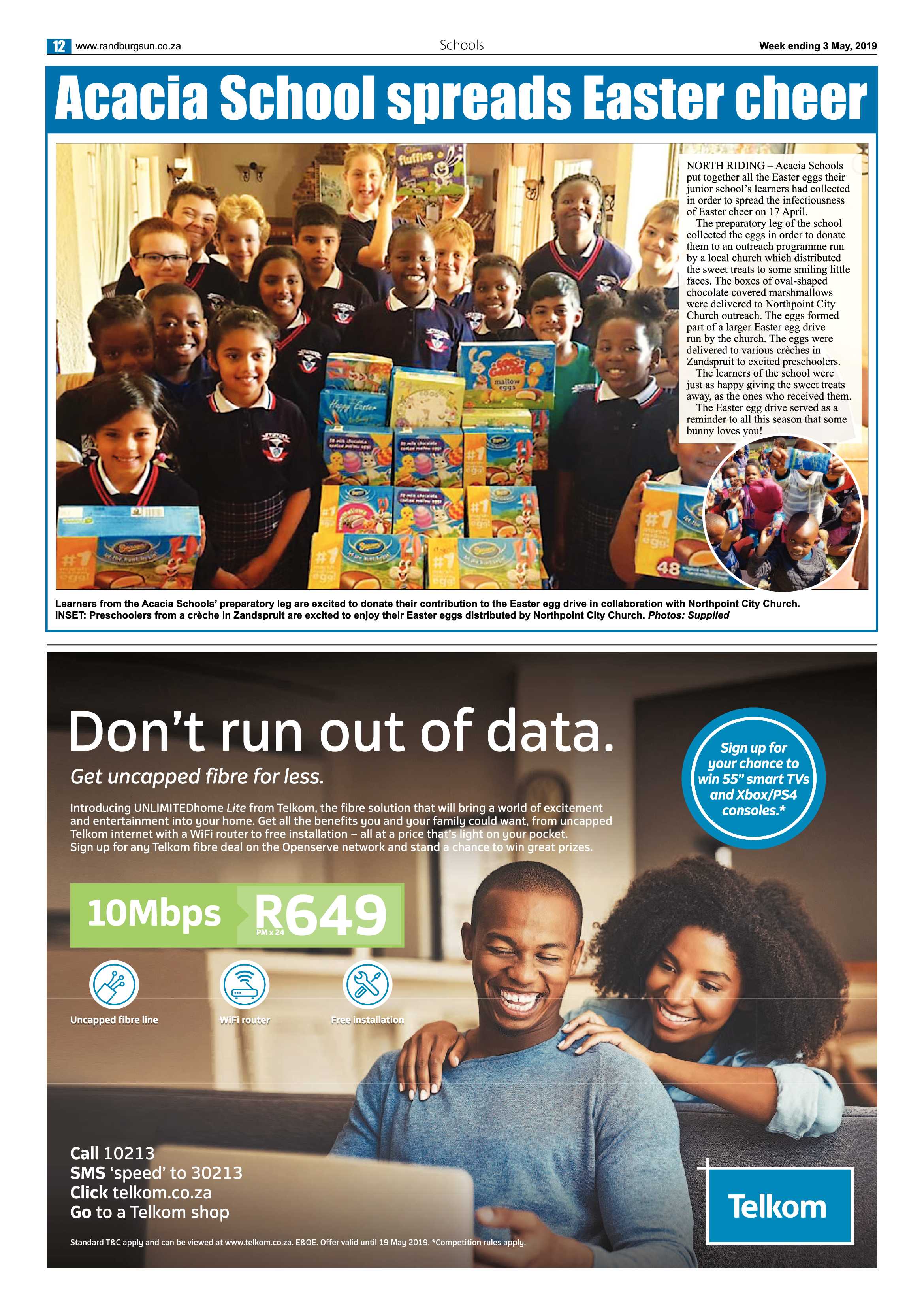 Randburg Sun 3 May, 2019 page 12