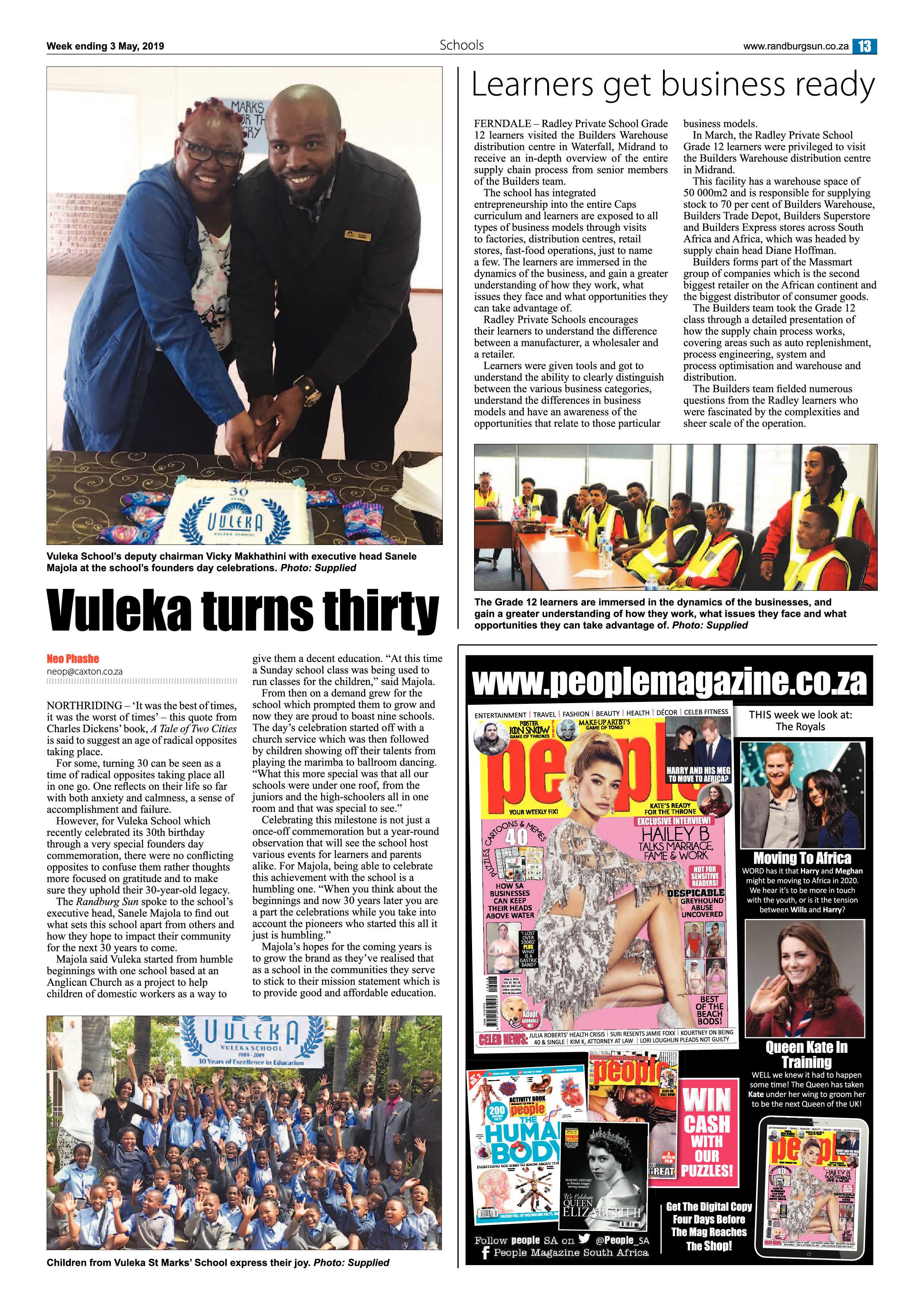 Randburg Sun 3 May, 2019 page 13