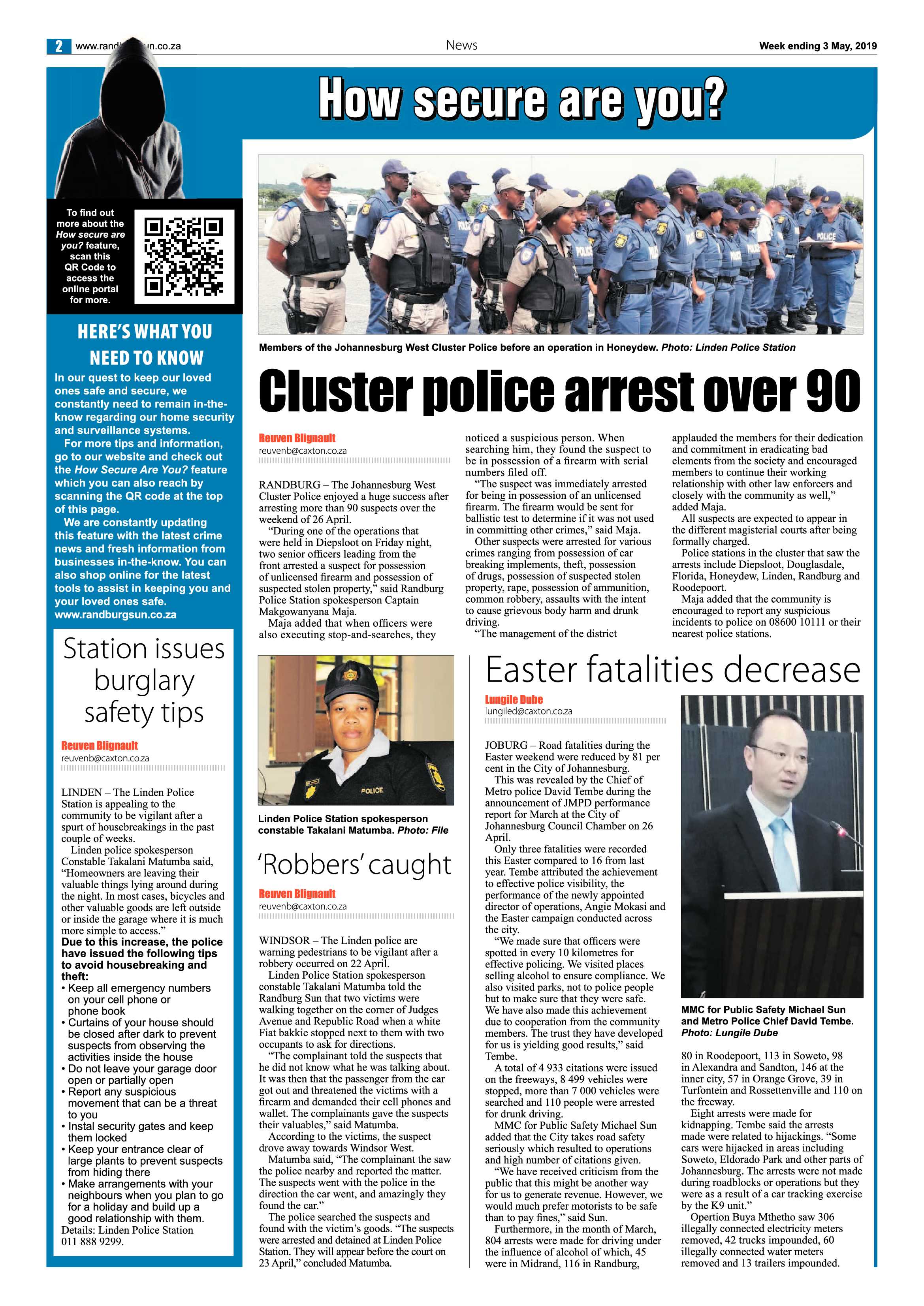 Randburg Sun 3 May, 2019 page 2