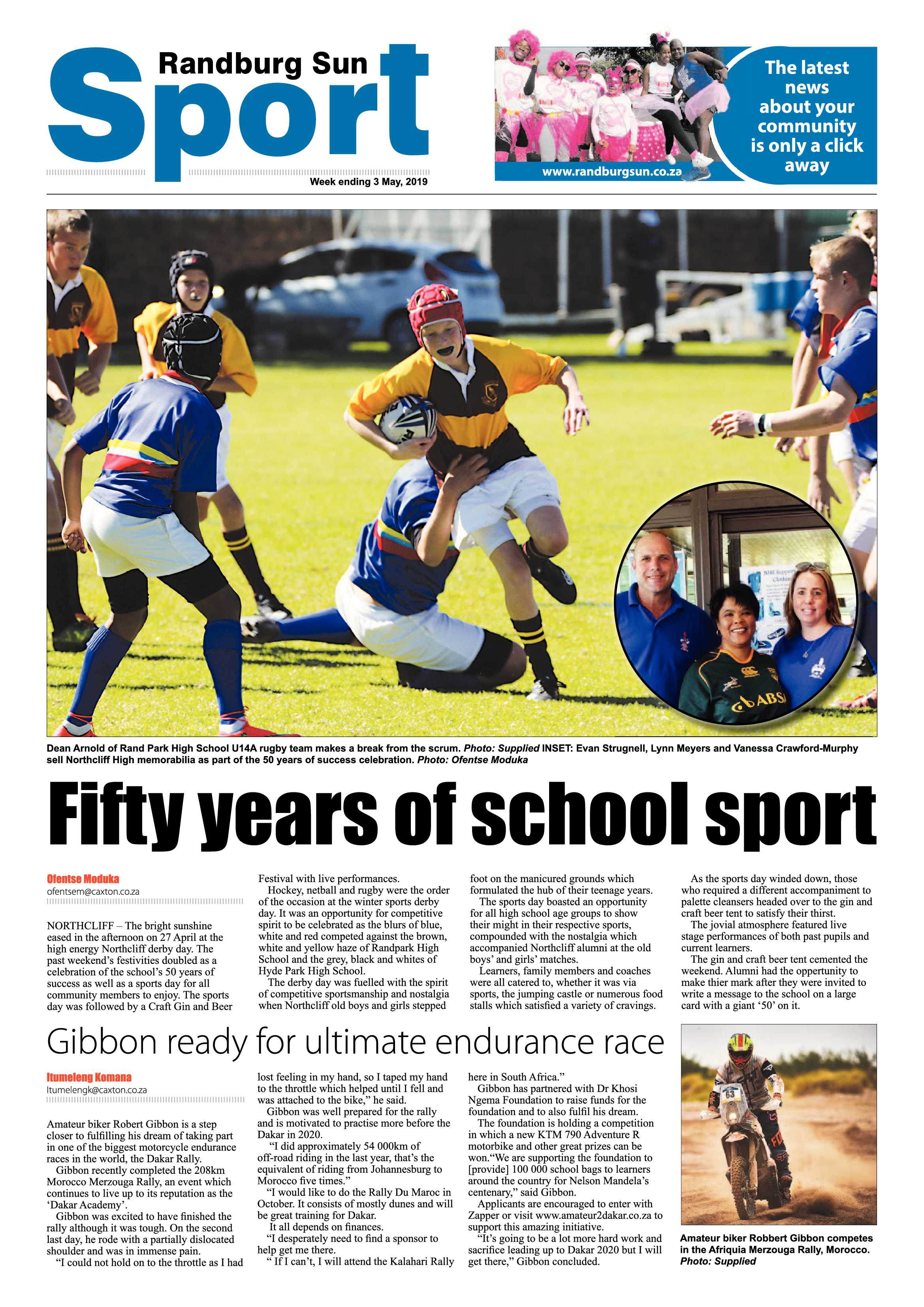 Randburg Sun 3 May, 2019 page 20