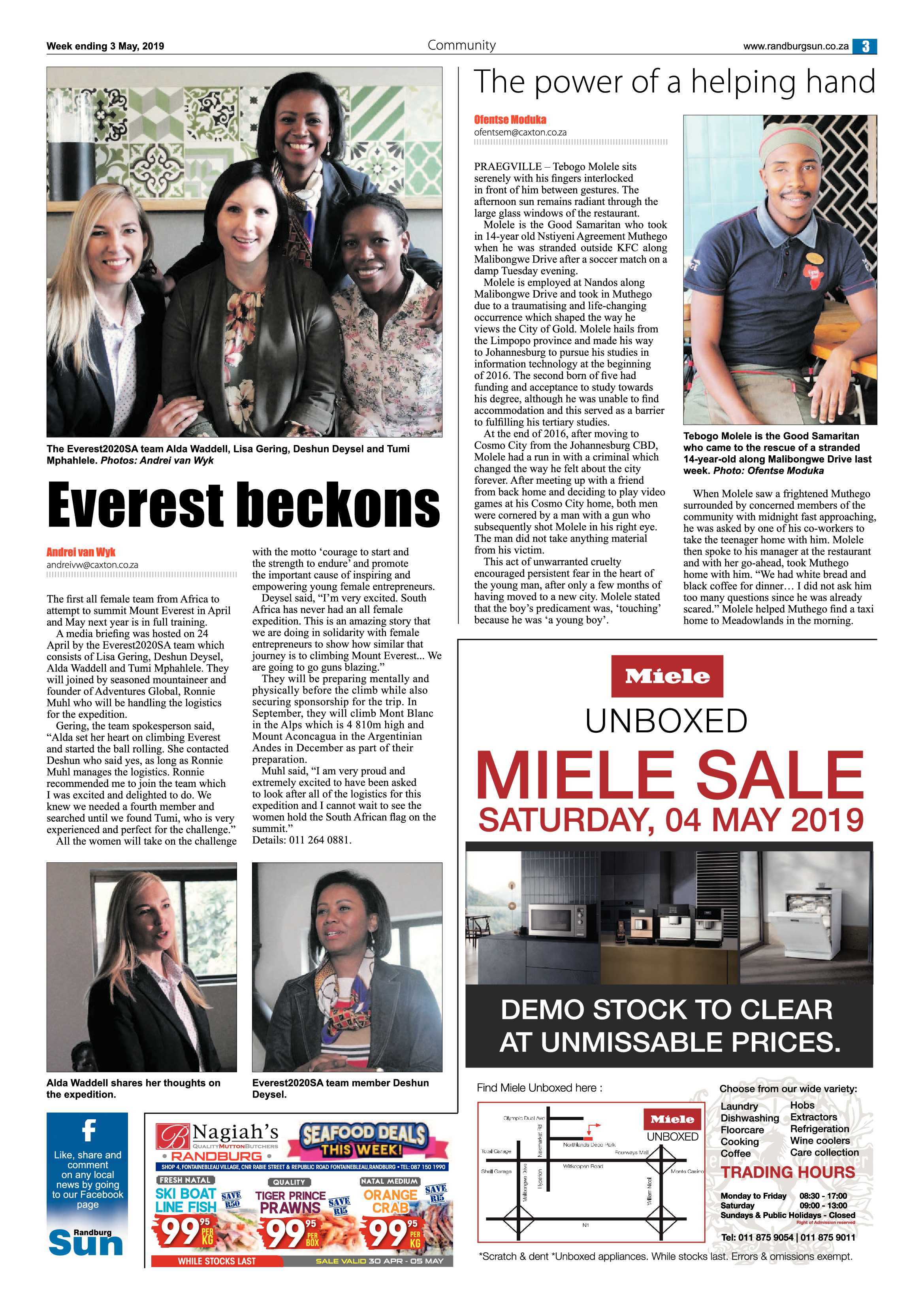 Randburg Sun 3 May, 2019 page 3