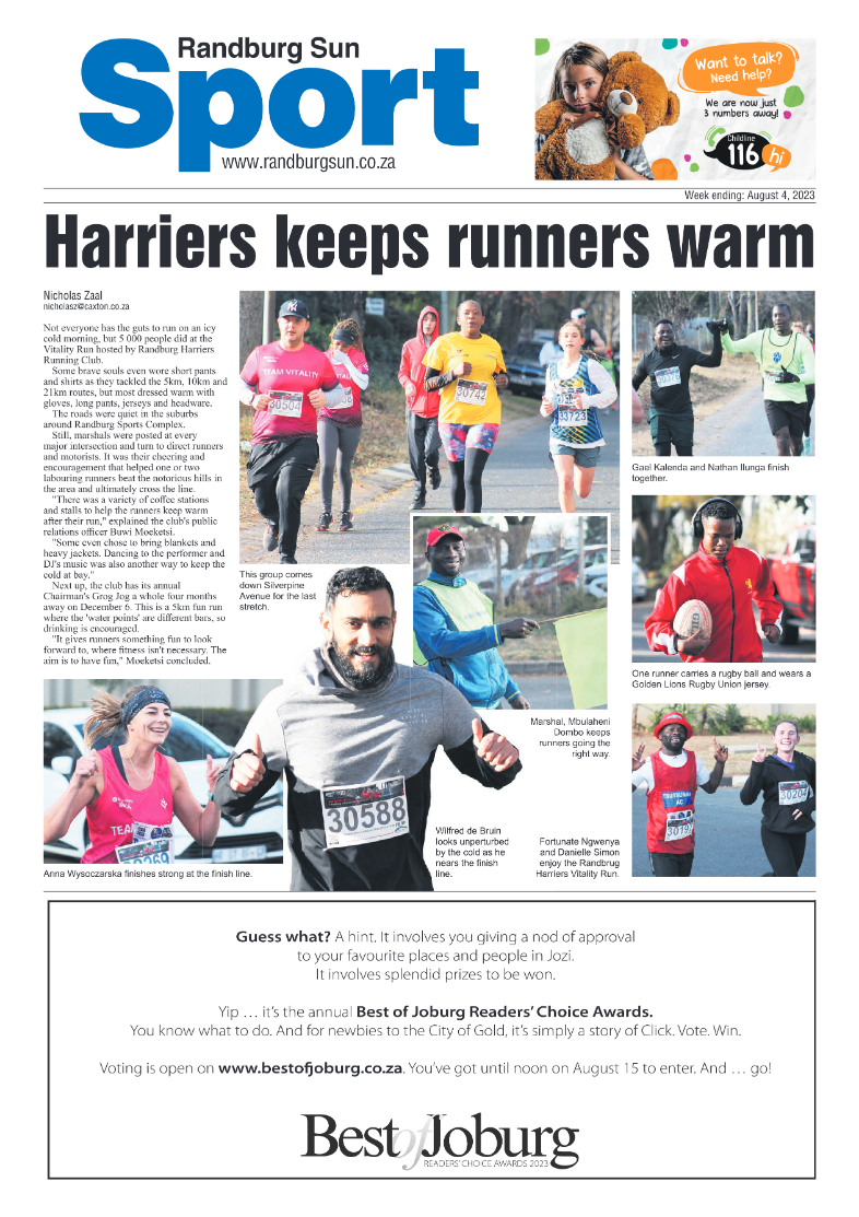 Randburg Sun 4 August 2023 page 20