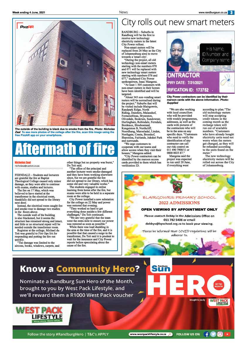Randburg Sun 4 June 2021 page 3