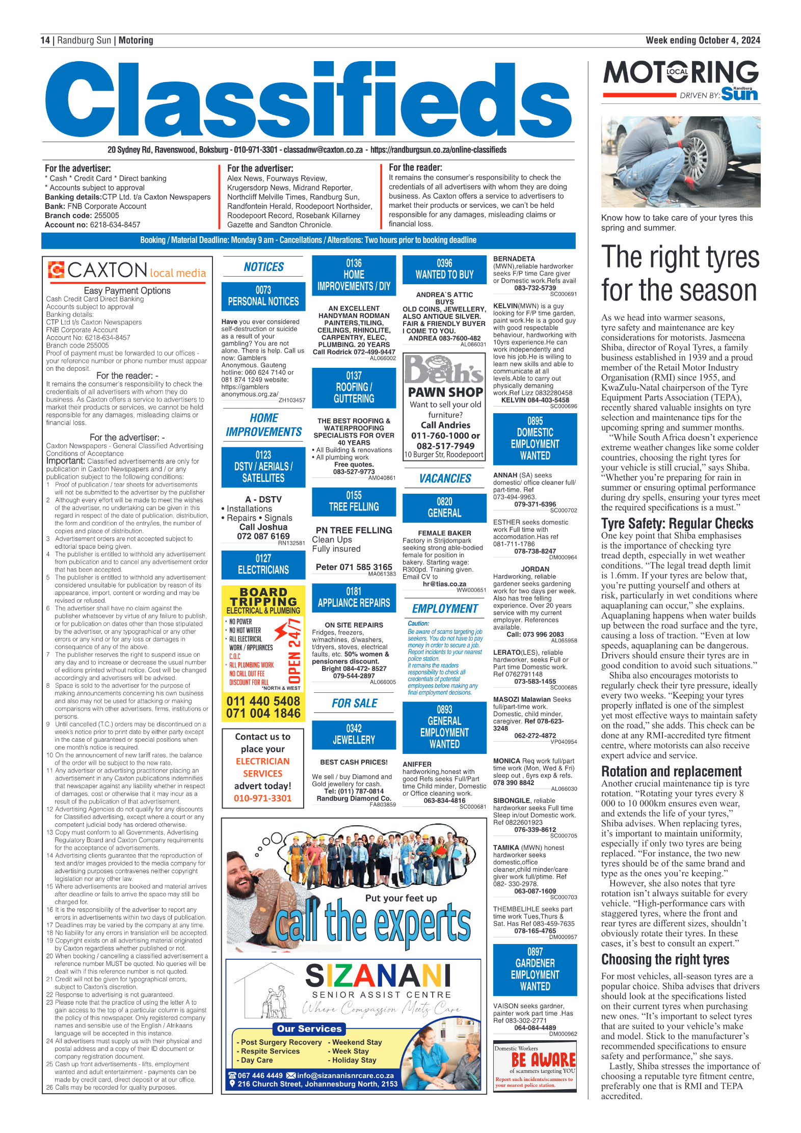 Randburg Sun 4 October 2024 page 14