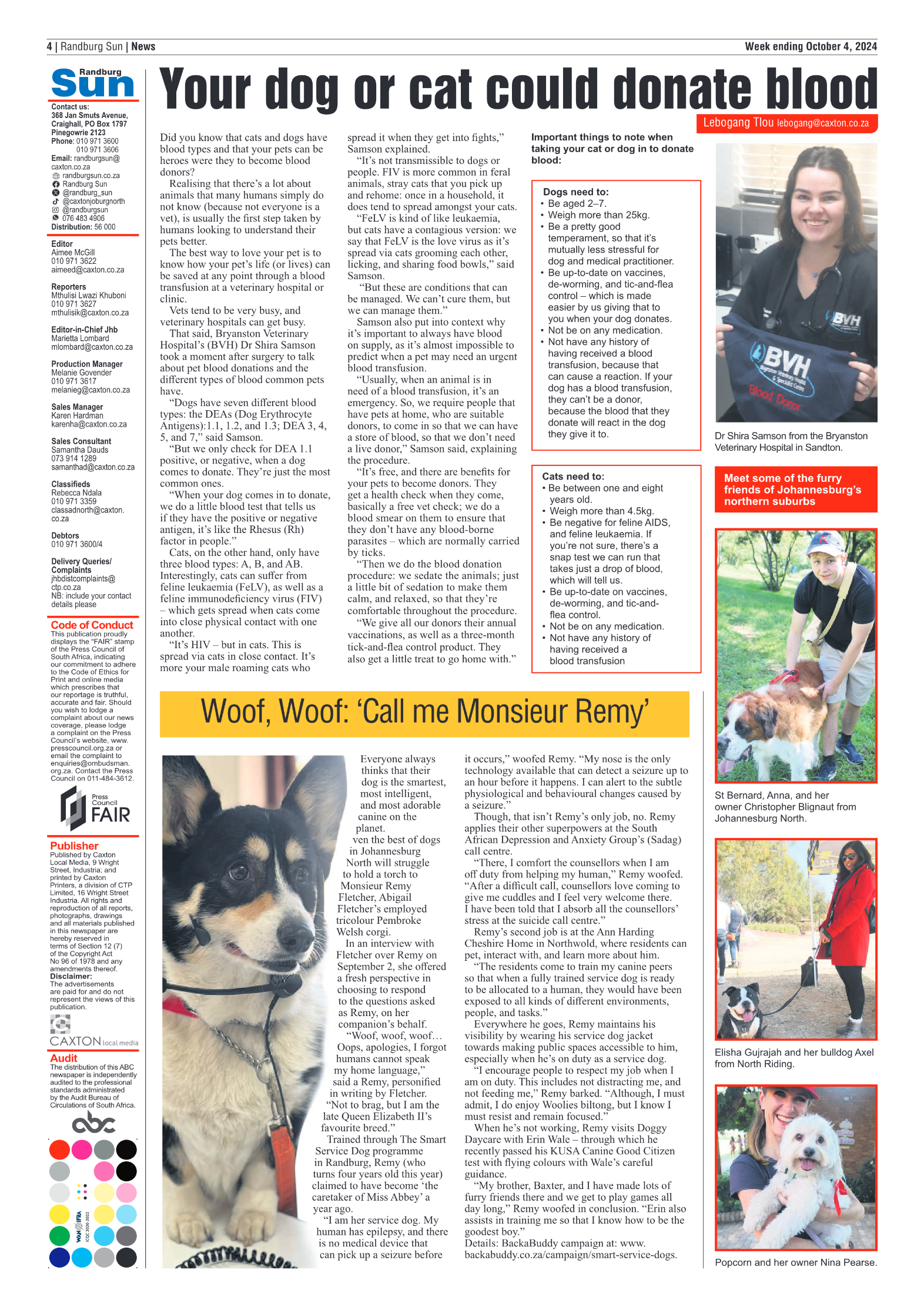 Randburg Sun 4 October 2024 page 4