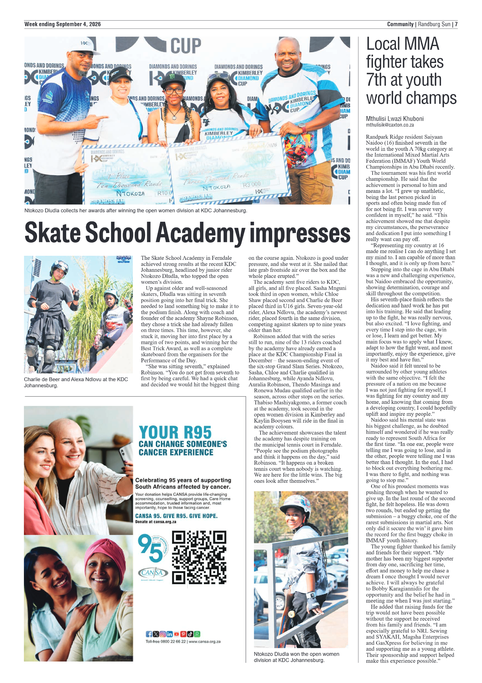 Randburg Sun 4 September 2026 page 7