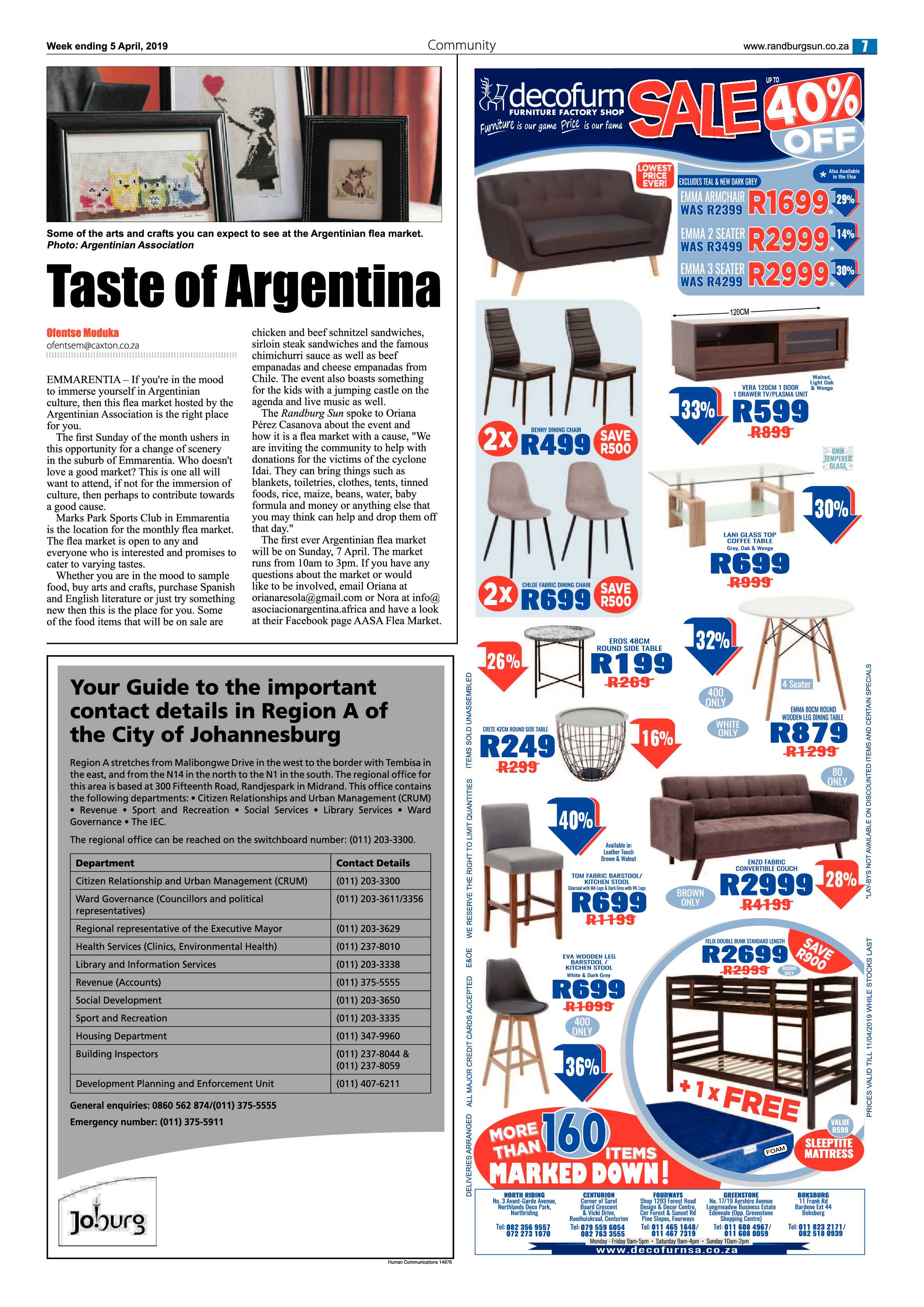 Randburg Sun 5 April, 2019 page 7