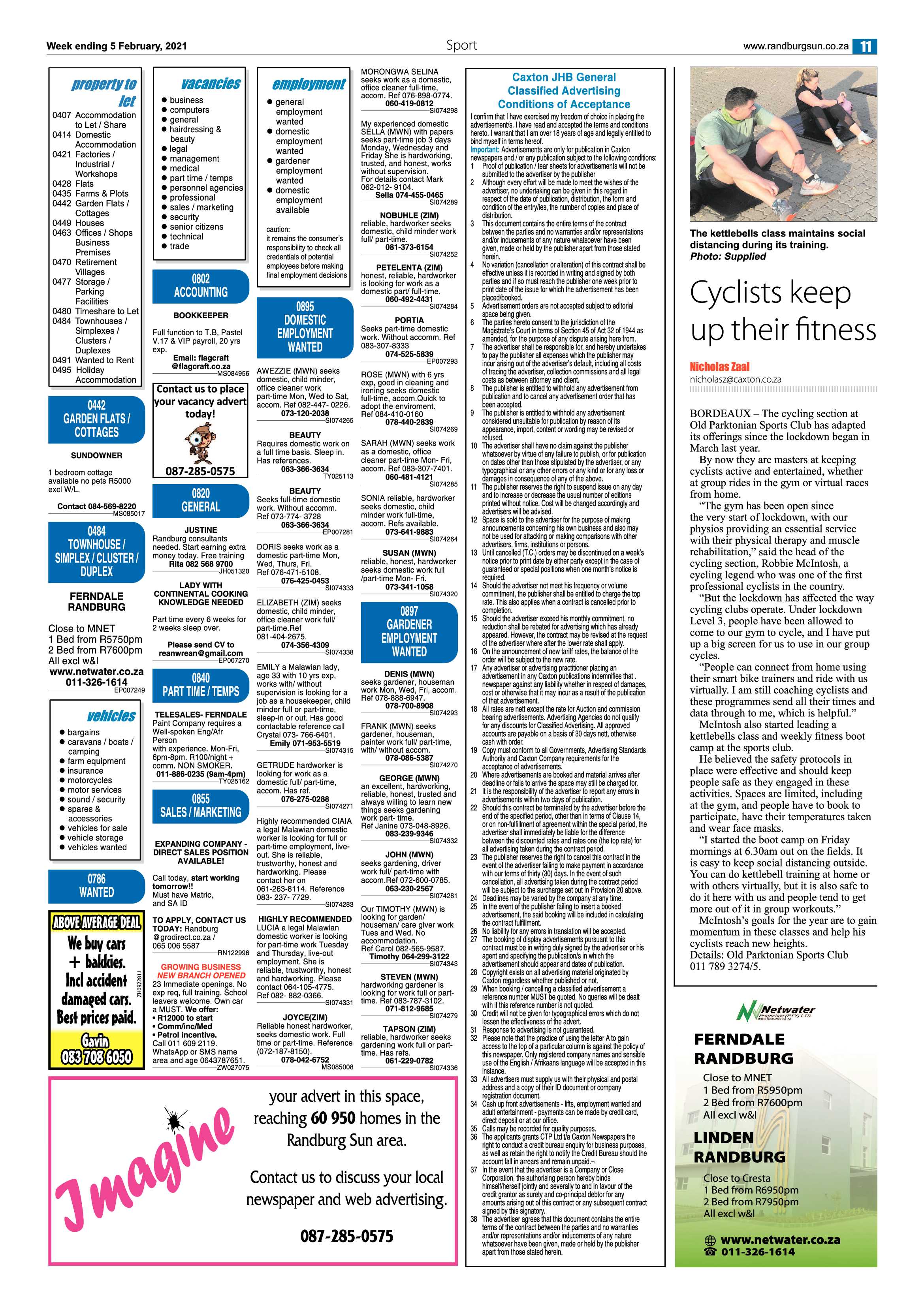 Randburg Sun 5 February 2021 page 11