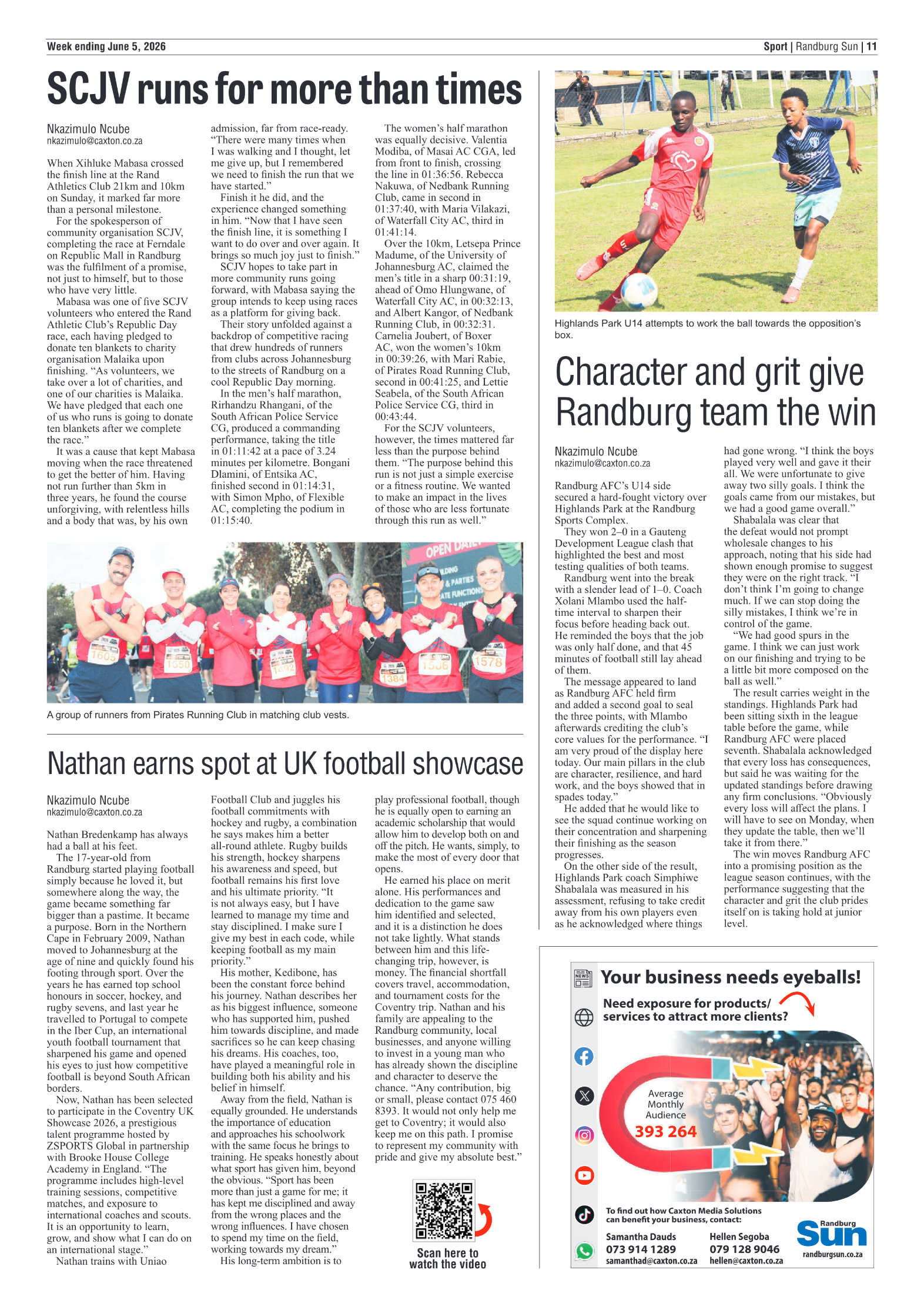 Randburg Sun 5 June 2026 page 11