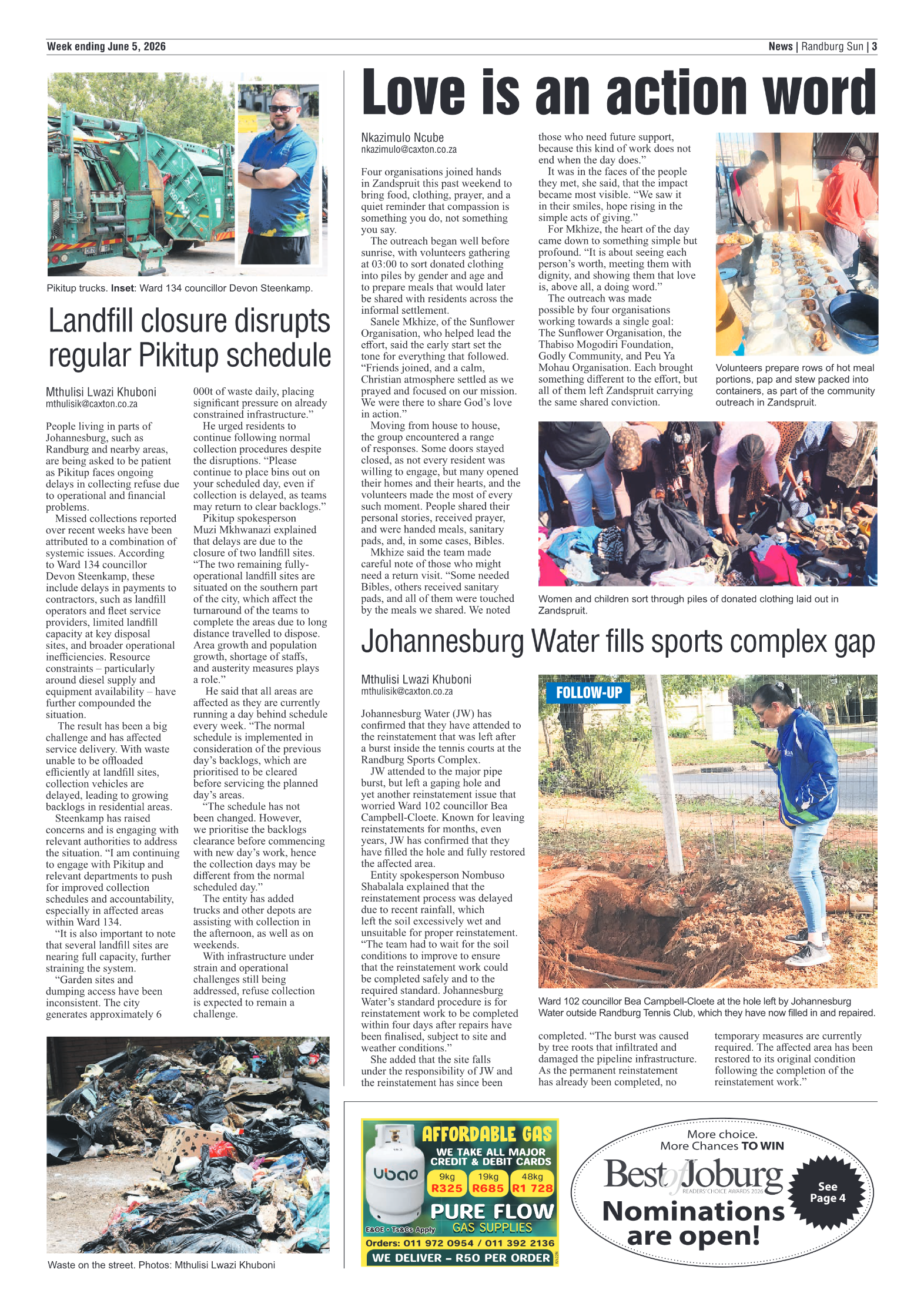 Randburg Sun 5 June 2026 page 3
