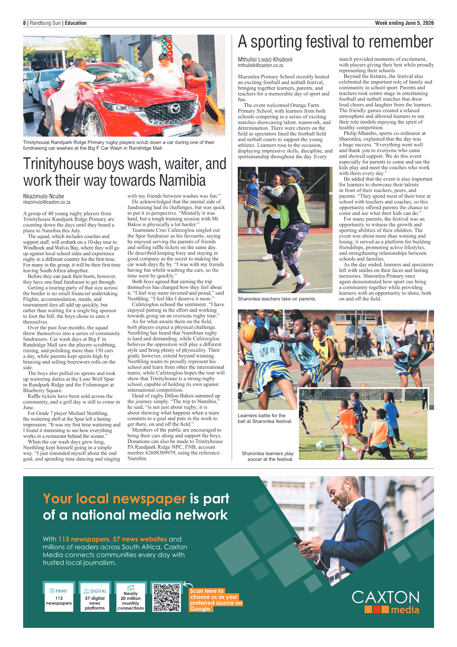 Randburg Sun 5 June 2026 page 8