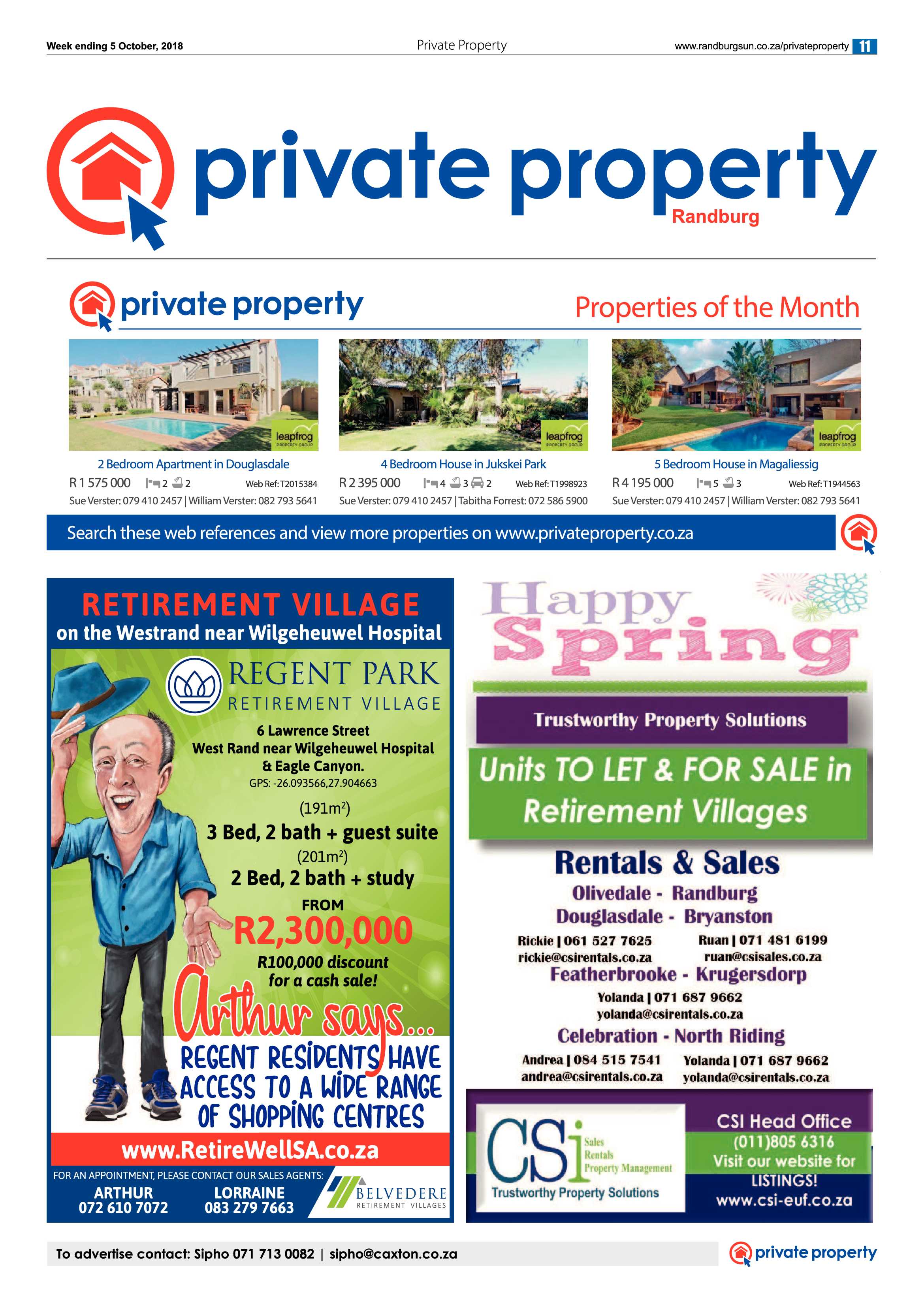 Randburg Sun 5 October 2018 page 11