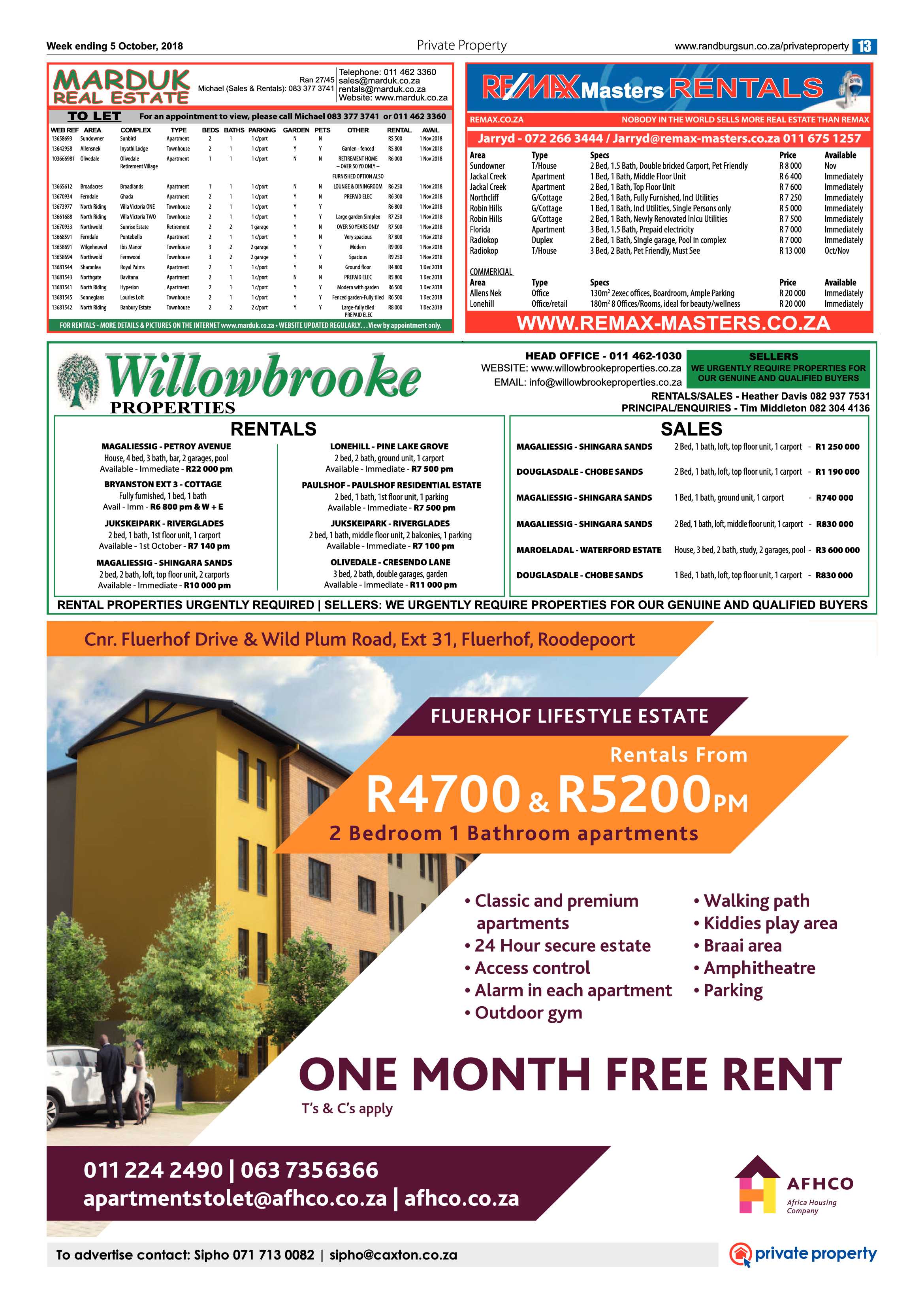 Randburg Sun 5 October 2018 page 13