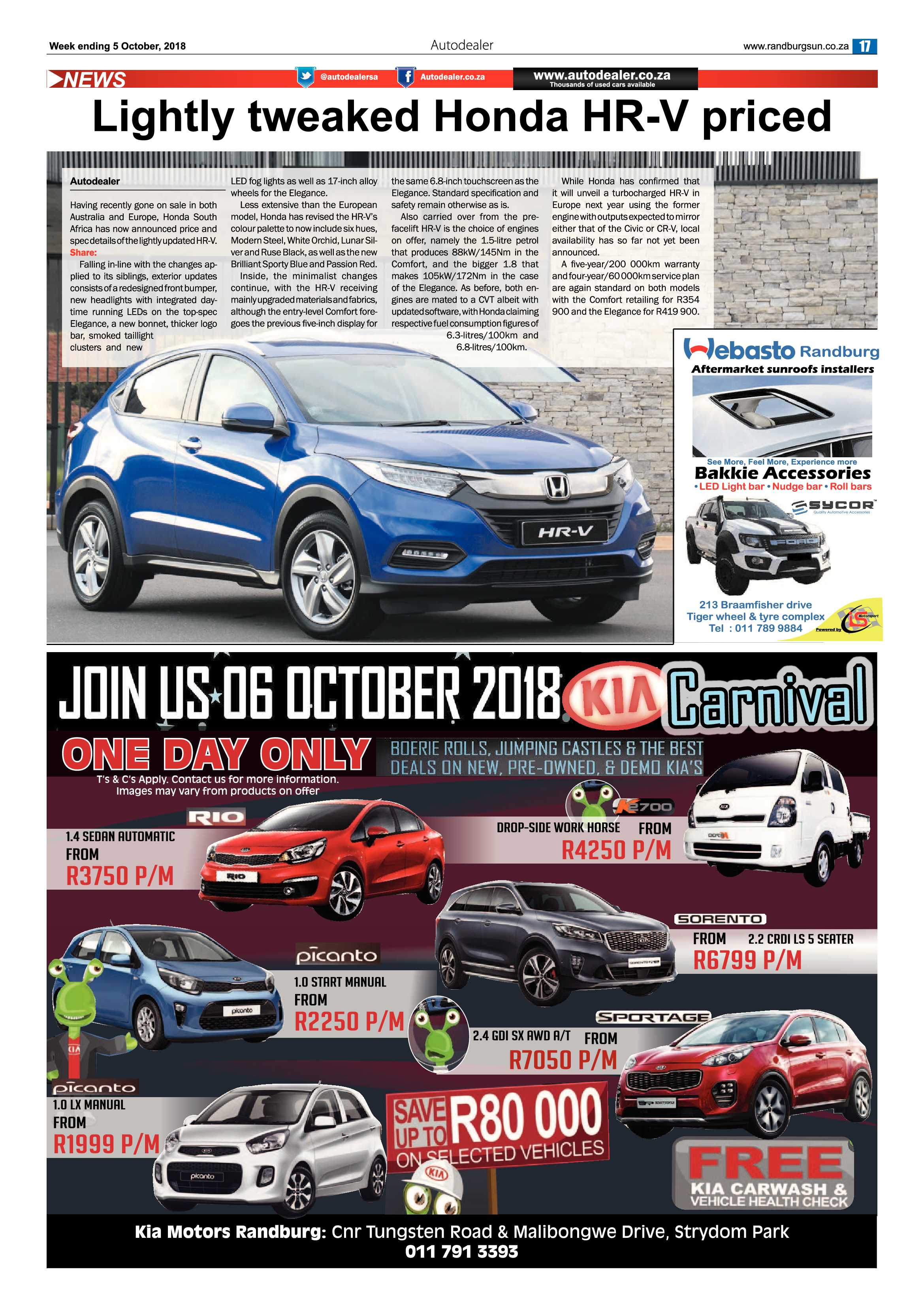 Randburg Sun 5 October 2018 page 17